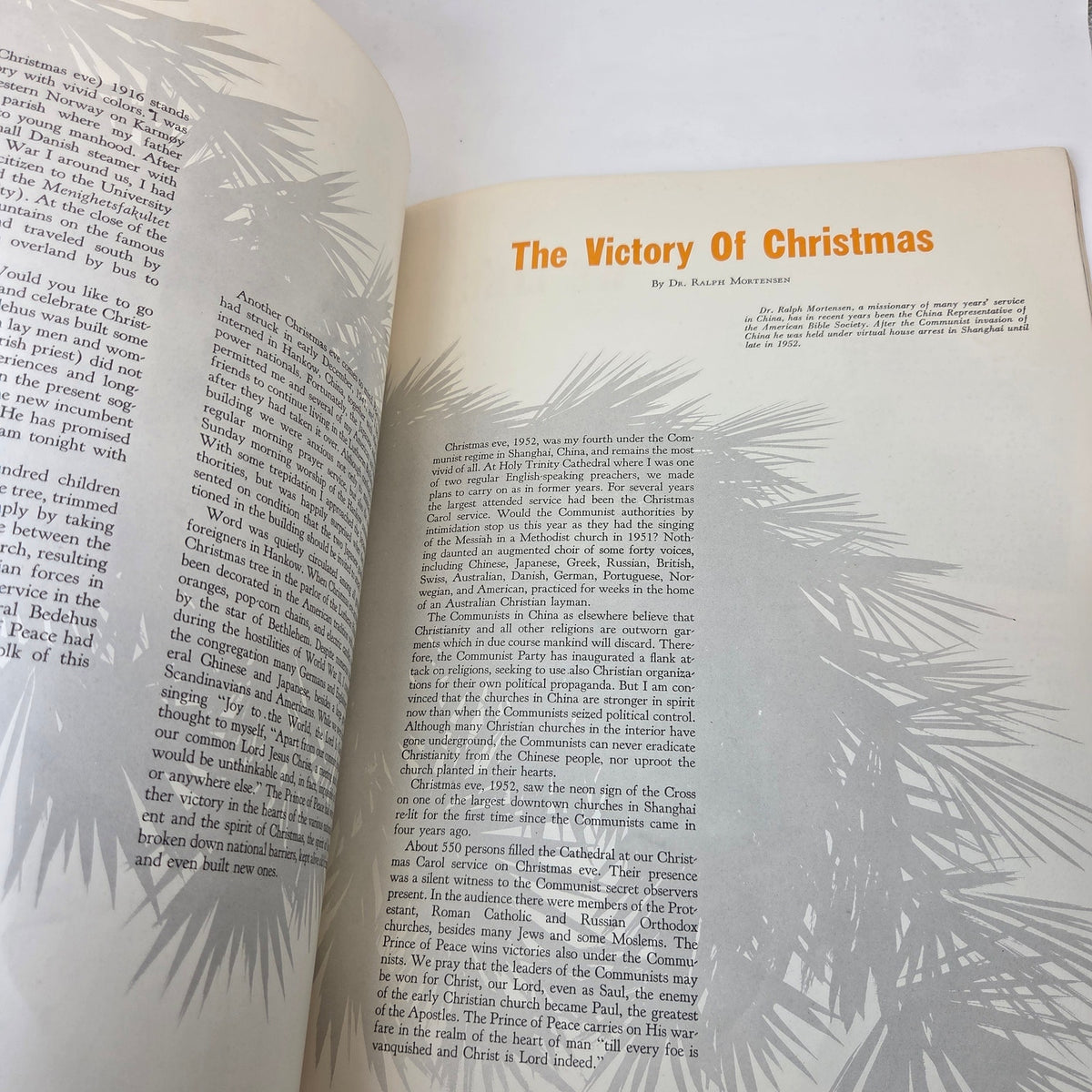 Vintage 1950s Christmas Echoes Lutheran Booklet Messenger Press Minneapolis MN