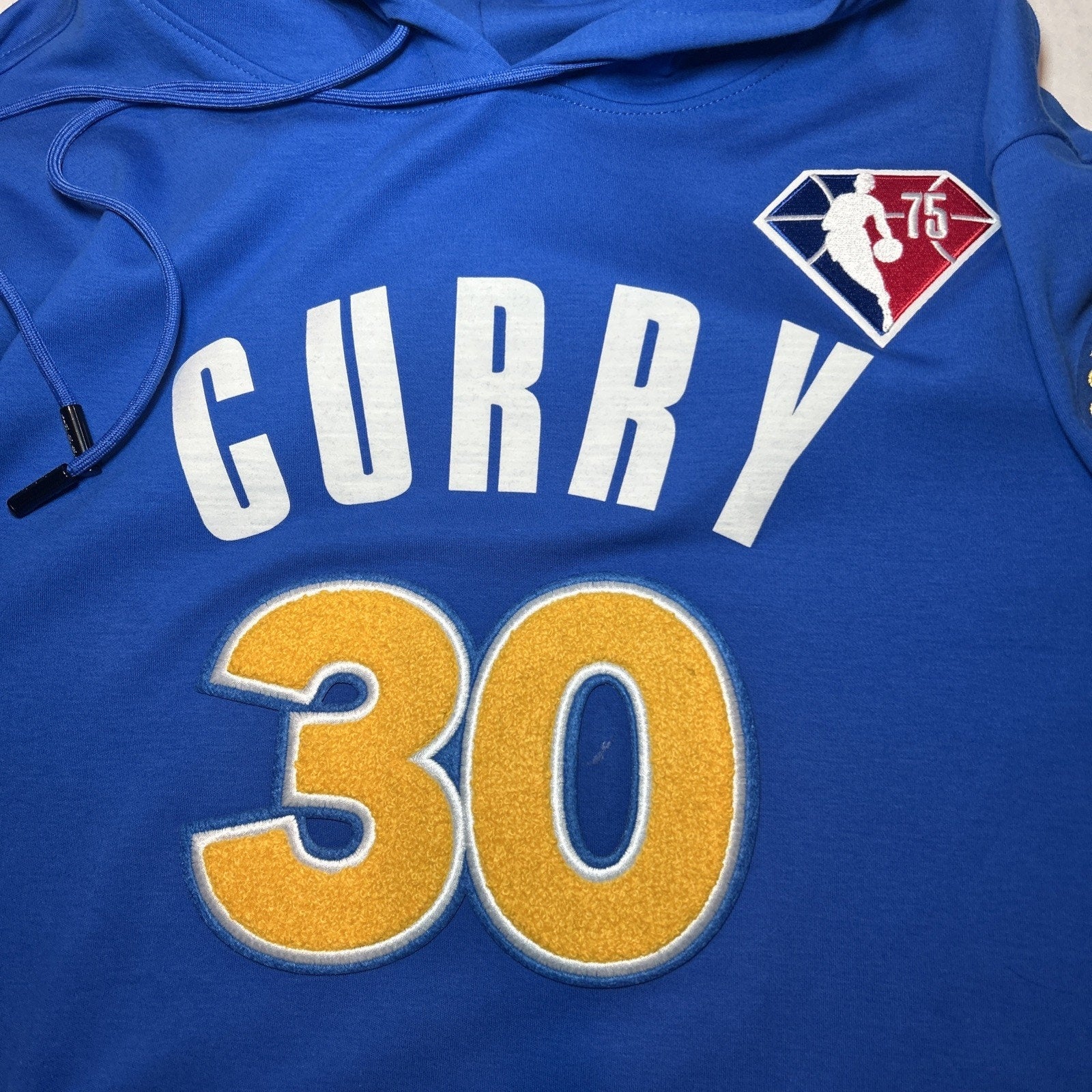 Stephen Curry #30 Golden State Warriors Pro Standard Hoodie NBA Short Sleeve - L