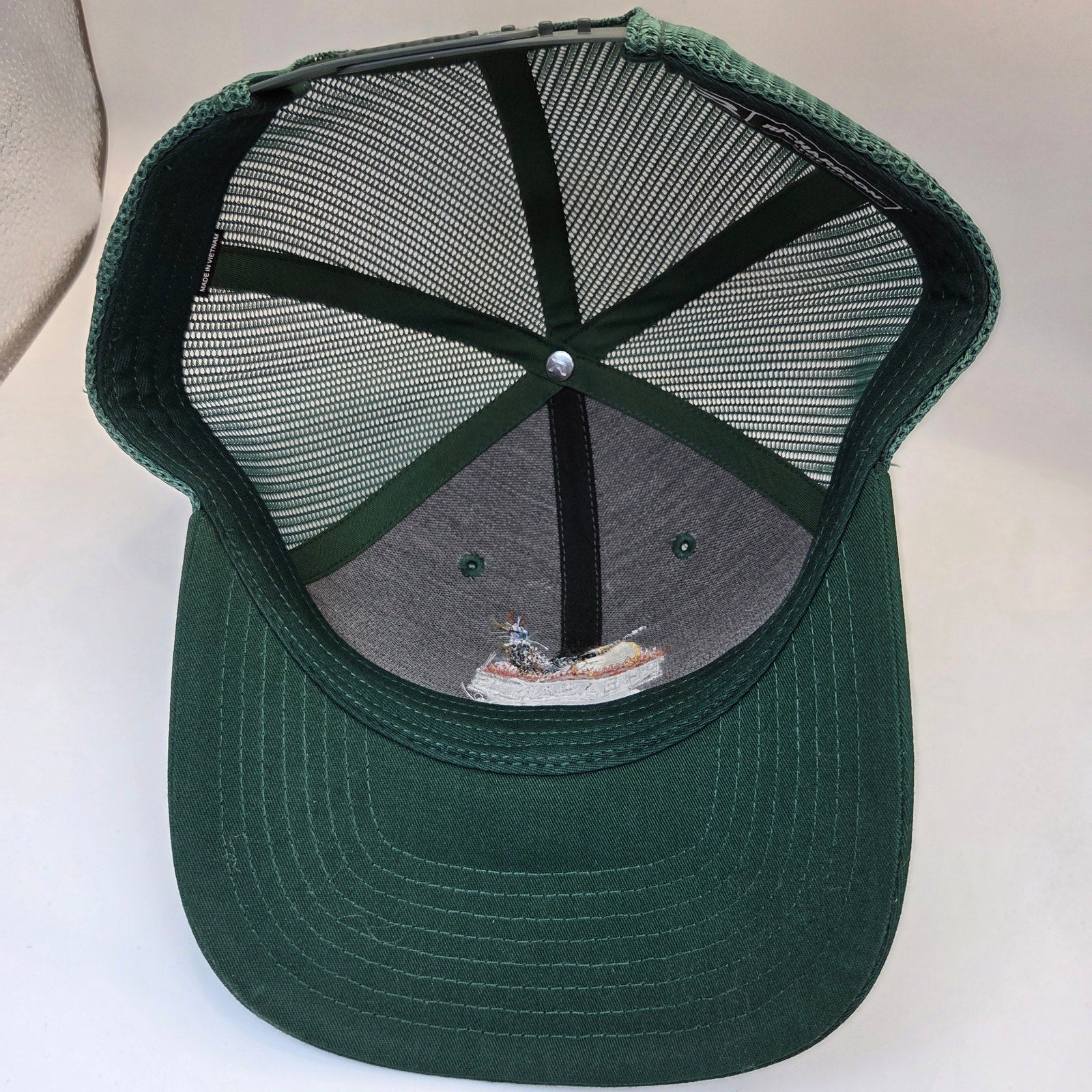 Pheasants Forever Richardson 112 Green Mesh Snapback Trucker Hat Cap