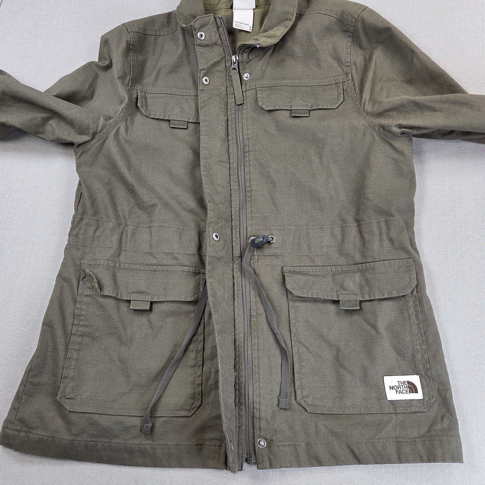 The North Face Urban Utility Field Jacket Womens M Green Plaid Lined F19