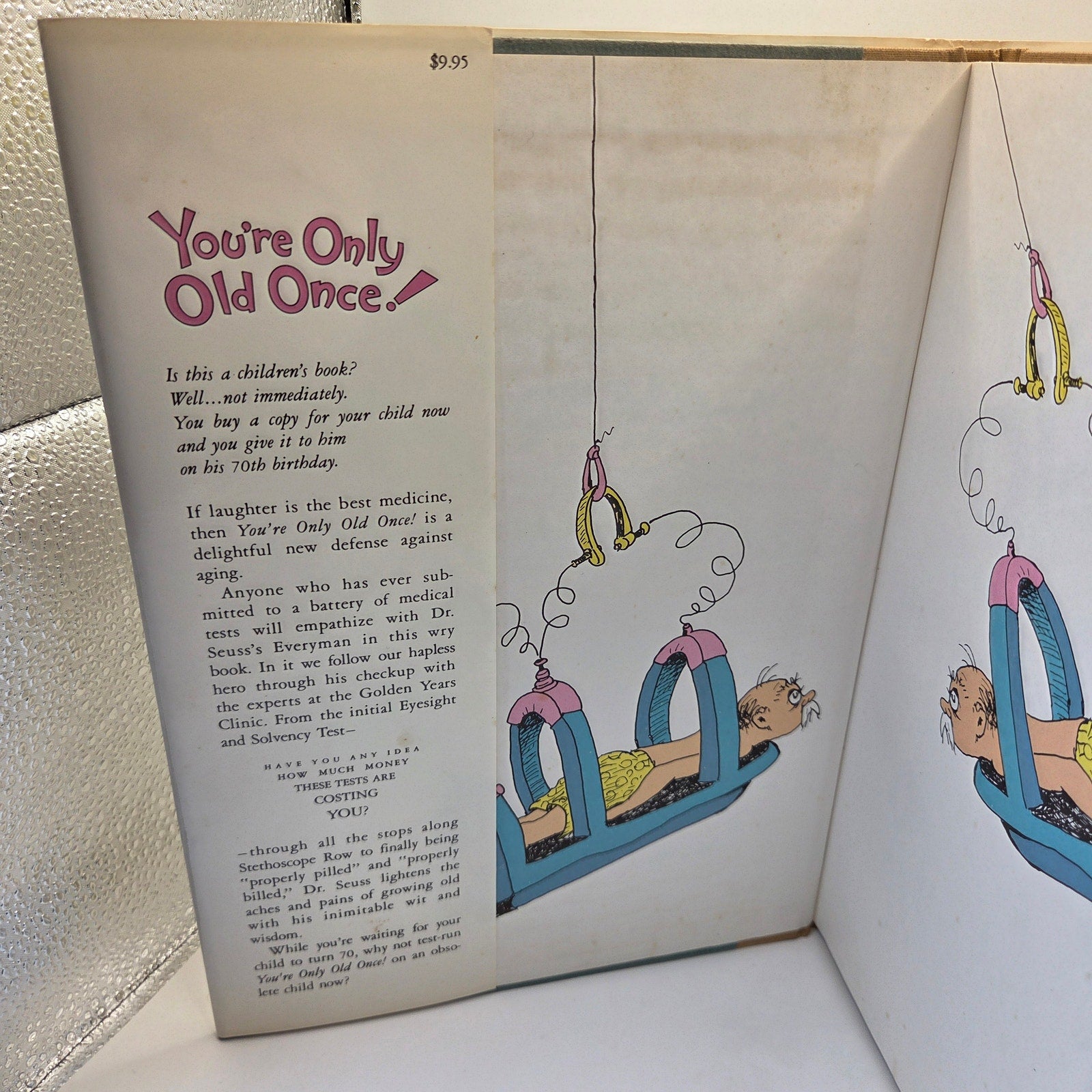 Dr. Seuss You're Only Old Once 1986 Hardcover with Dust Jacket Random House