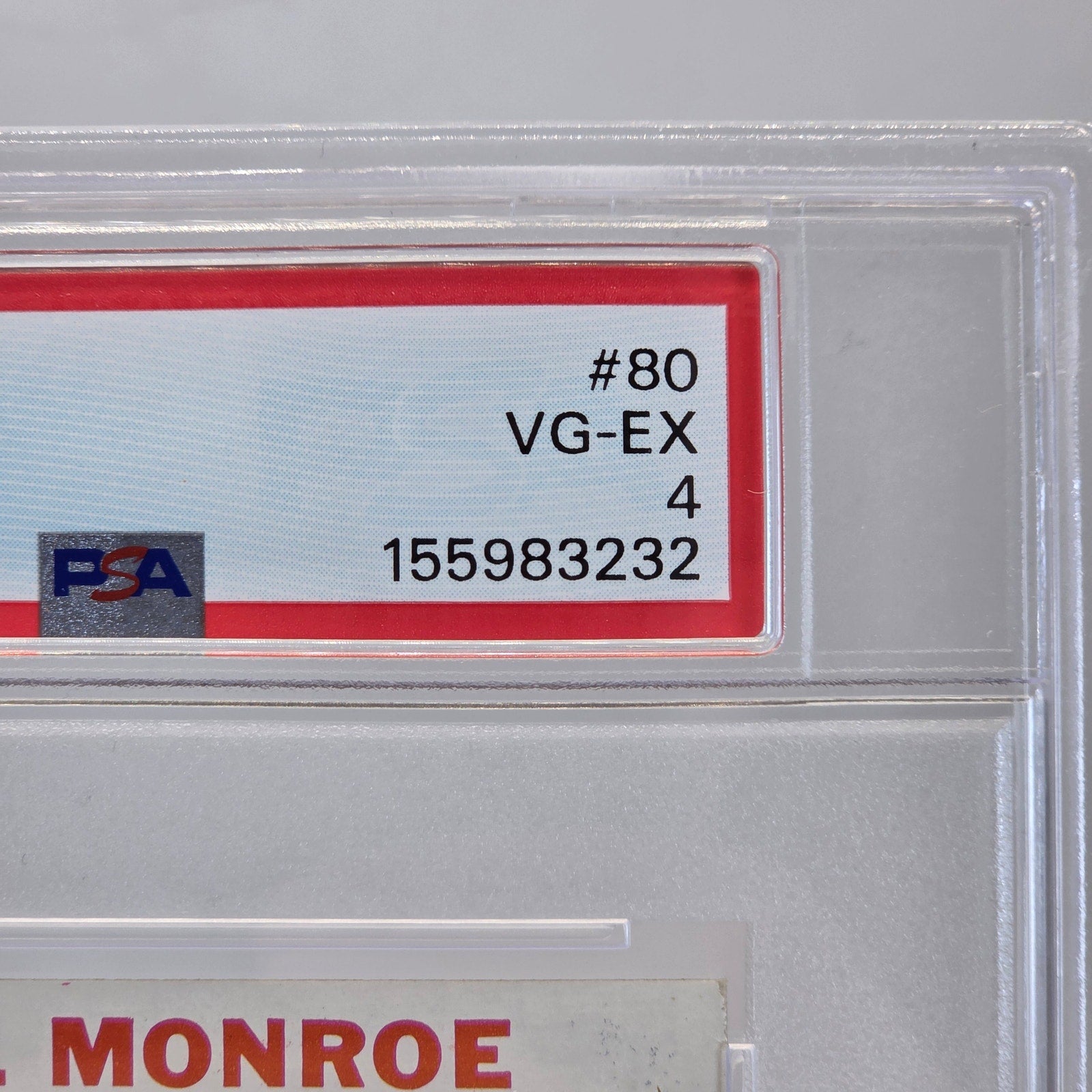 1969 Topps Earl Monroe RC #80 PSA 4 VG-EX Baltimore Bullets HOF Rookie