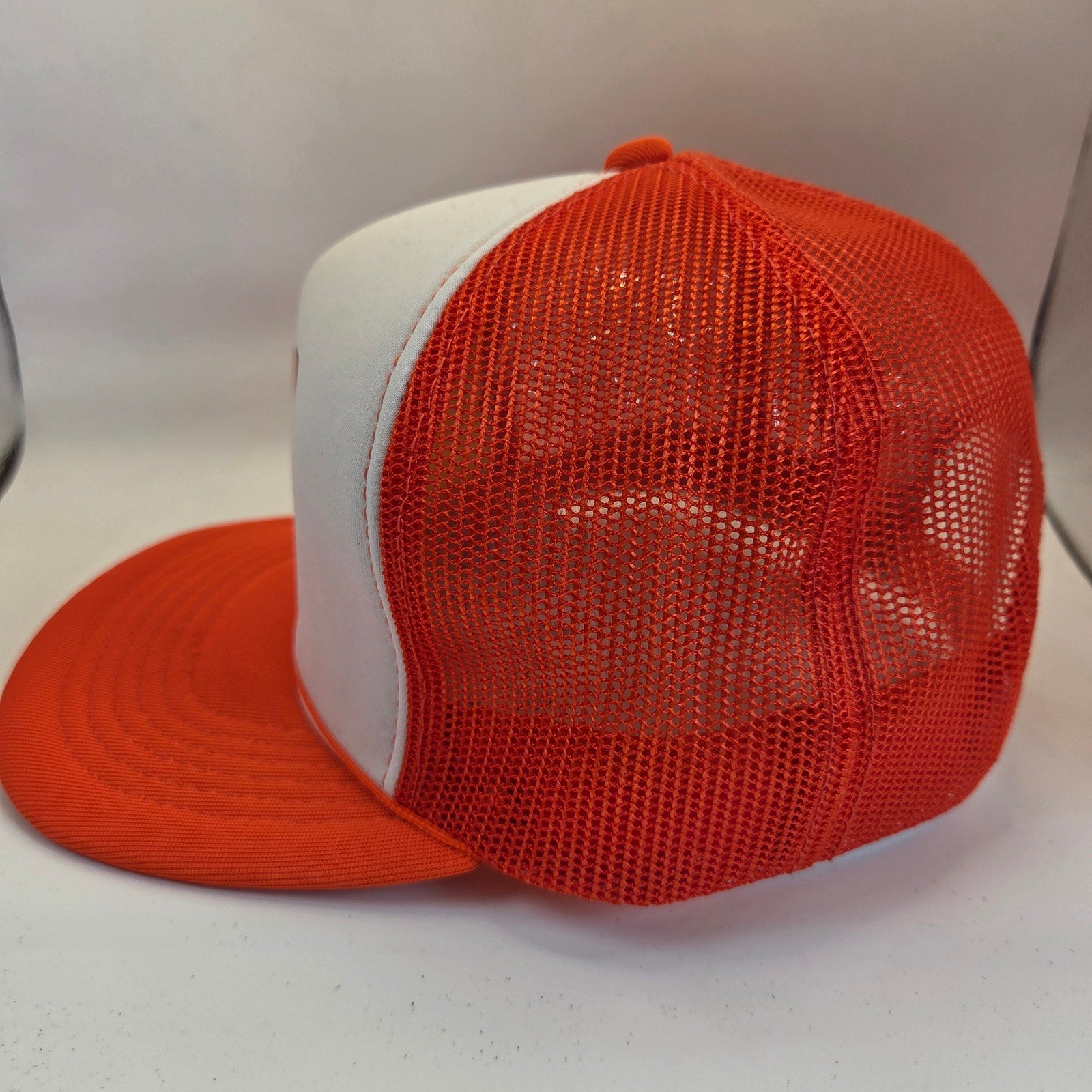 Vintage Trust Worthy Hardware Trucker Snapback Hat Young An Korea Rope OSFA
