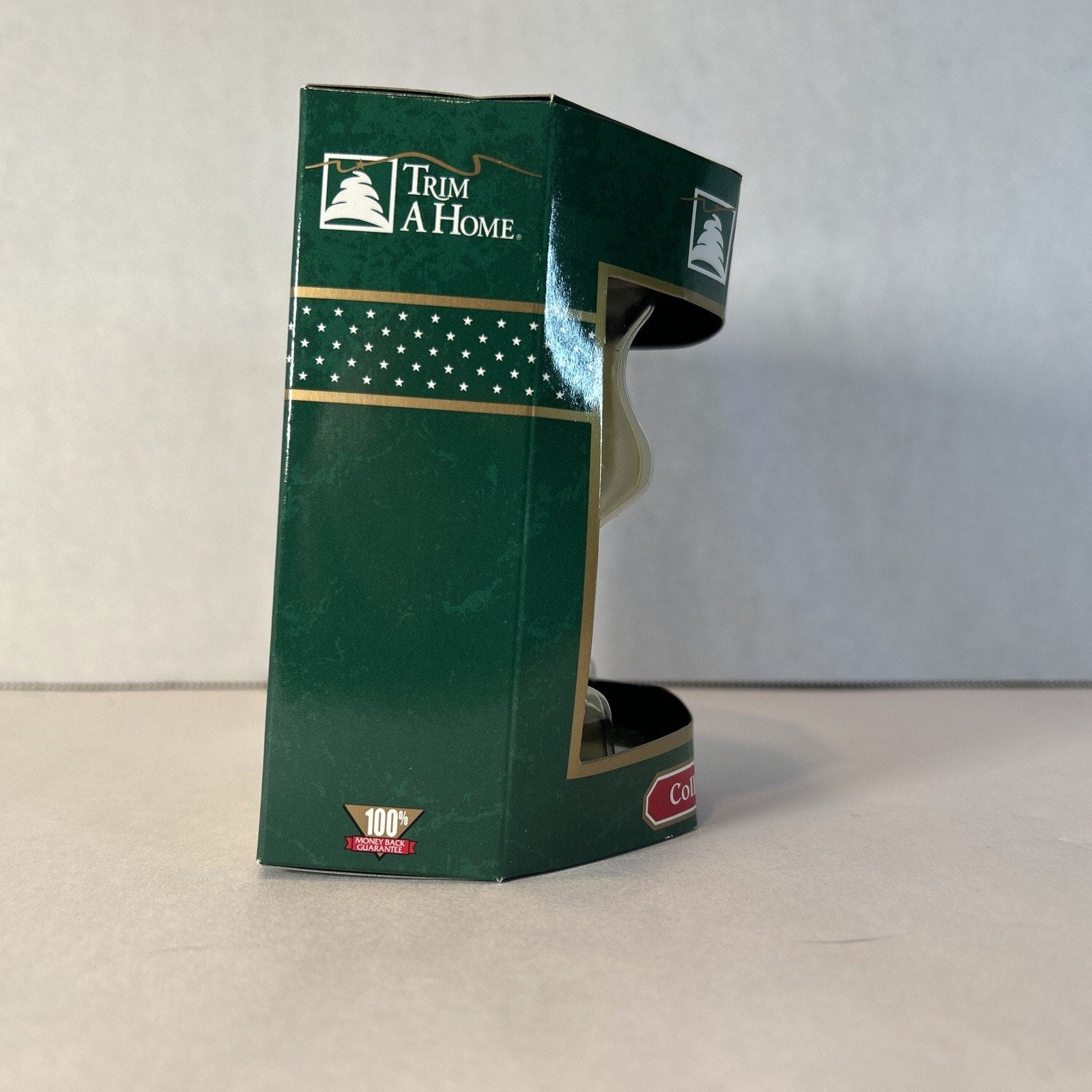 Vintage Trim A Tree KMart Christmas Tree Ornament Wine Rack Mouse Original Box