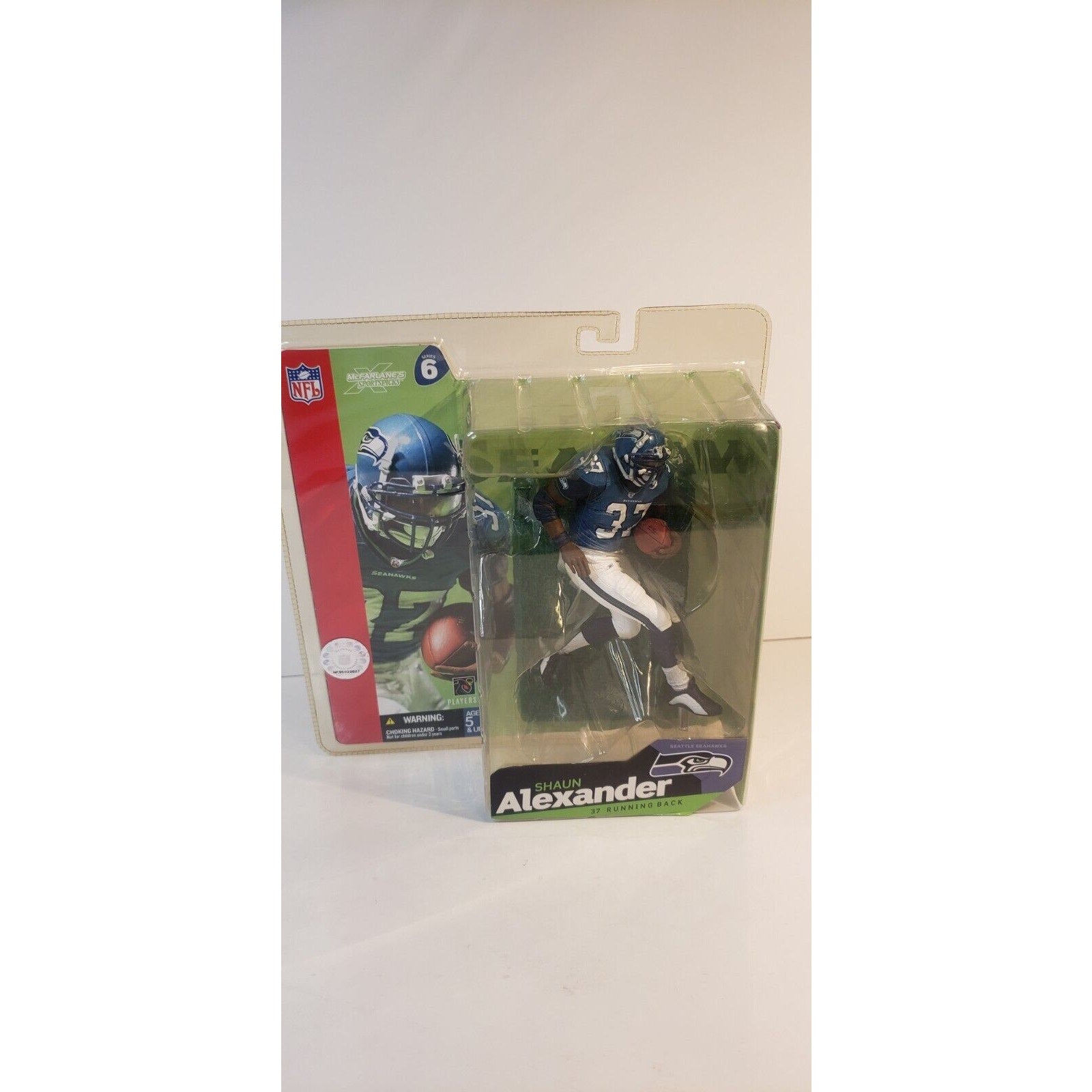 Shaun Alexander McFarlane Series 6 Seattle Seahawks White Pants New