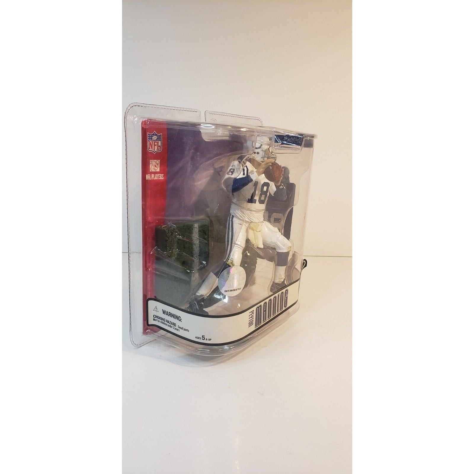 Peyton Manning McFarlane Series 15 Colts NFL White Jersey NEW