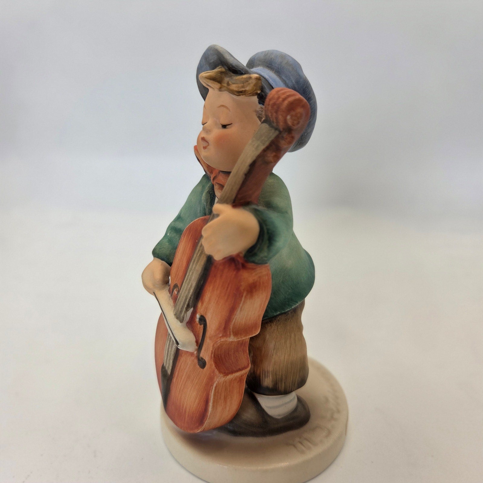 Goebel Hummel Sweet Music Figurine #186 Boy With Cello West Germany 1981 Vintage