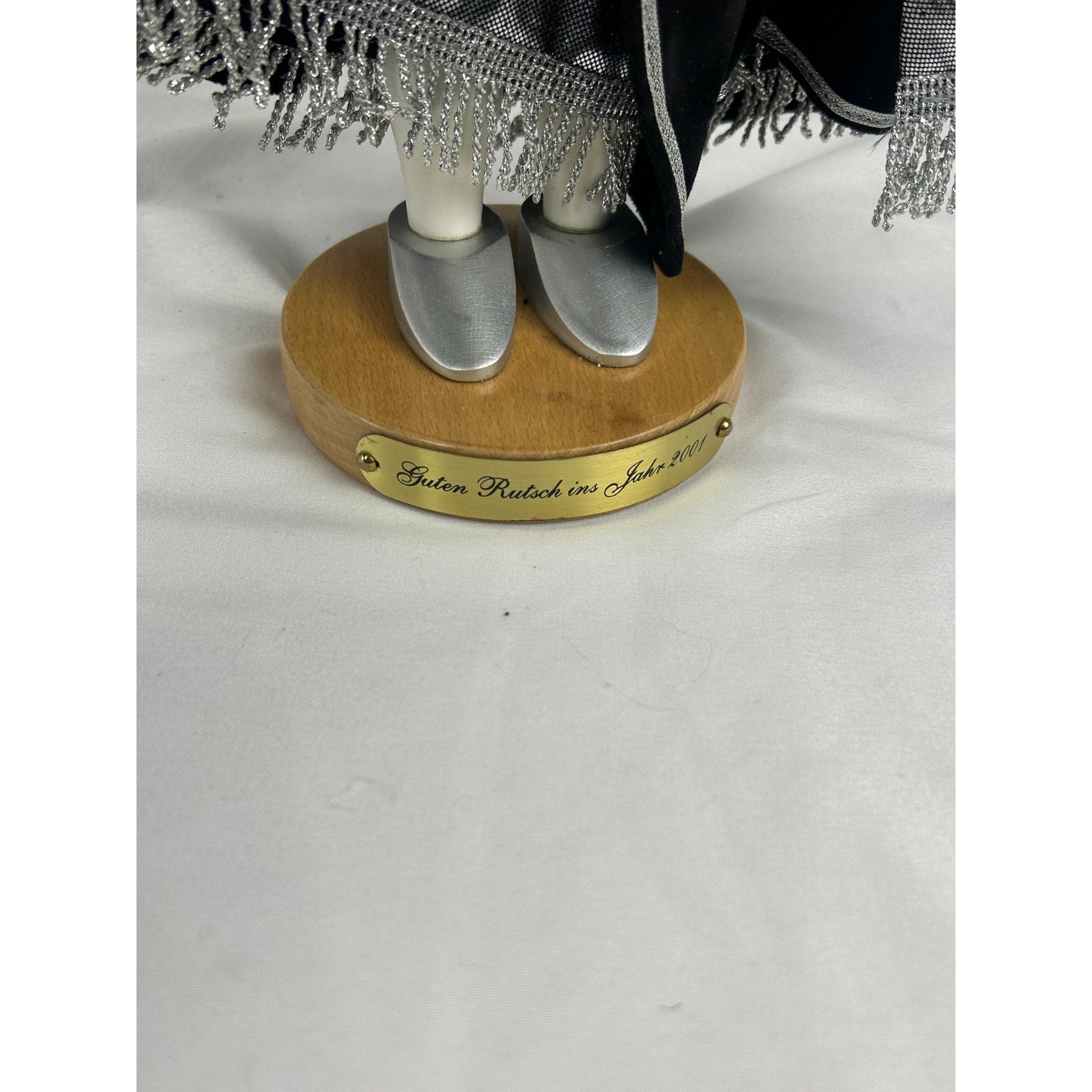 Steinbach Millennium Girl 2001 Nutcracker w Box Tags Champagne Rose Germany