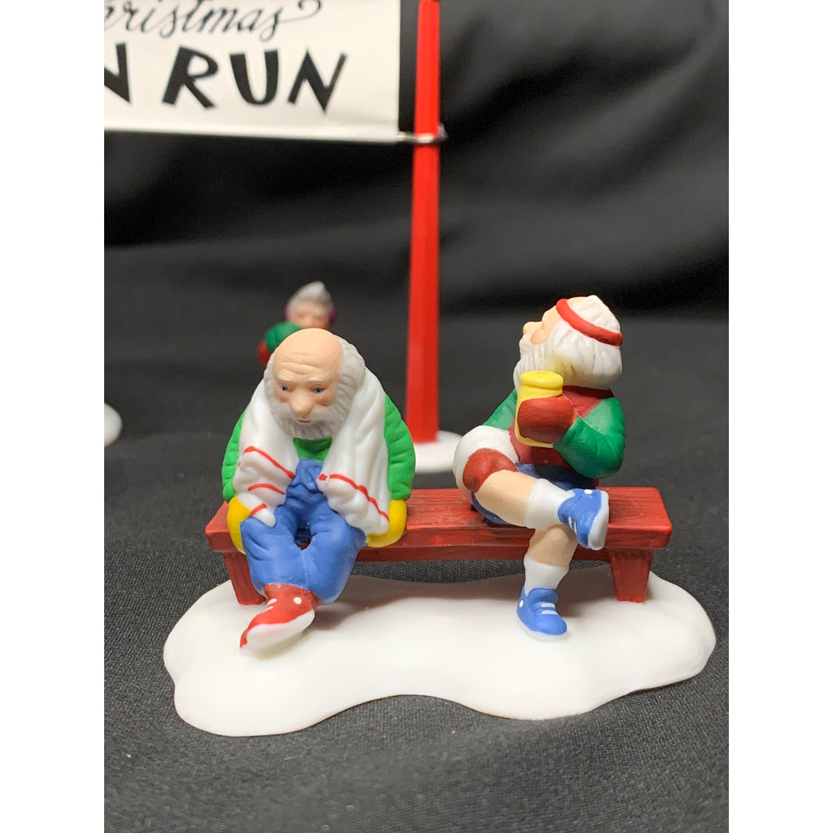 Dept 56 Christmas Fun Run 56434 North Pole Series Set of 6 Retired 1998