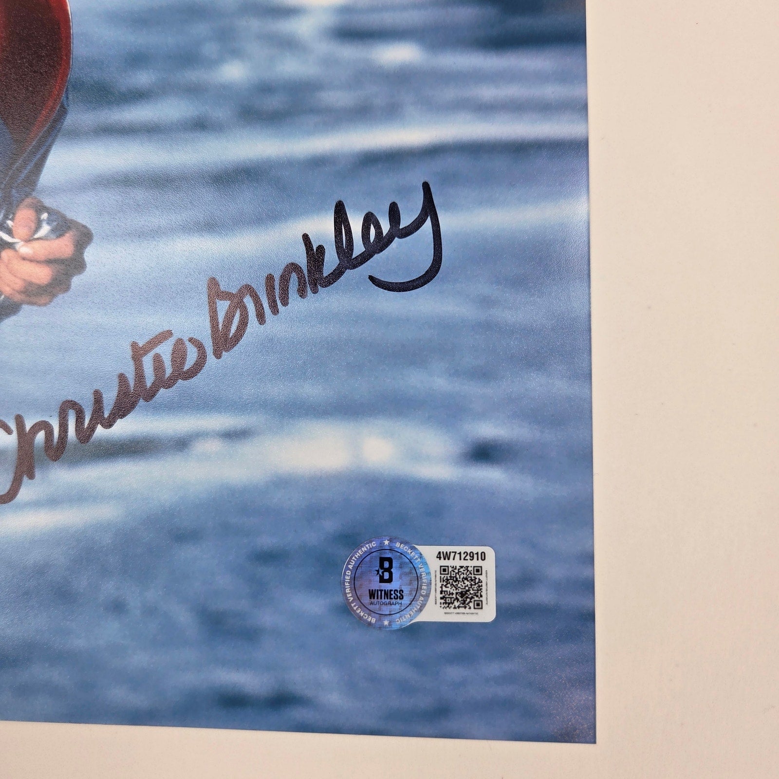 Christie Brinkley Signed 8x10 Photo BAS Beckett Witness Certified Autograph