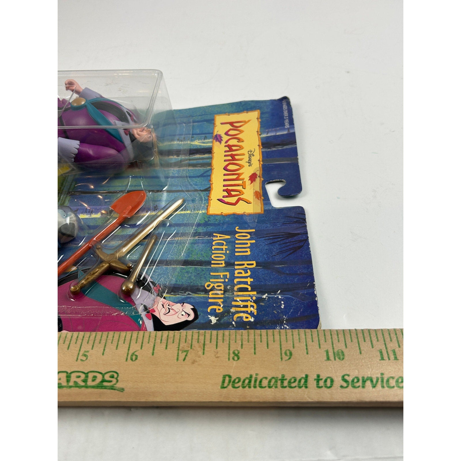 John Ratcliffe Vintage Pocahontas Action Figure Mattel 1995 New in Package