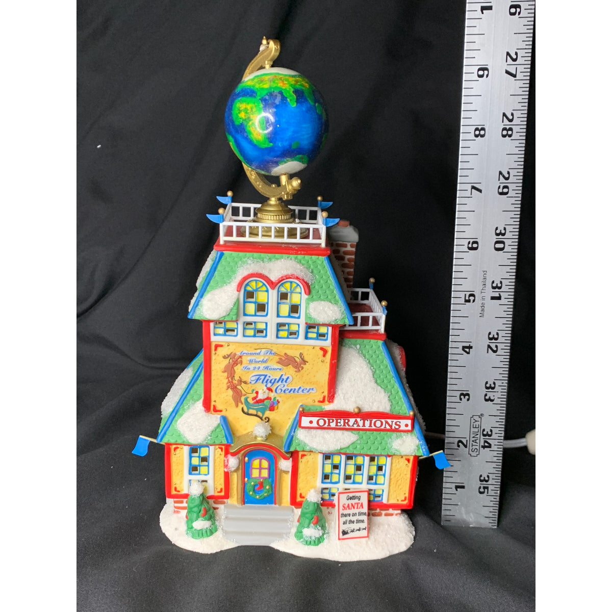 Dept 56 North Pole Around the World 24 Hours Flight Center 56.56790 Box