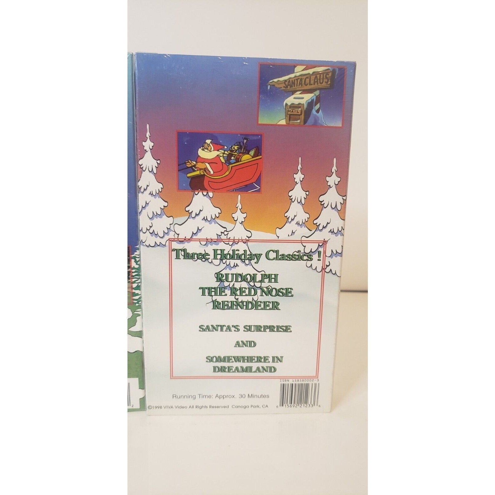 Christmas Kids VHS New Sealed Lot of 2 Holiday Classics