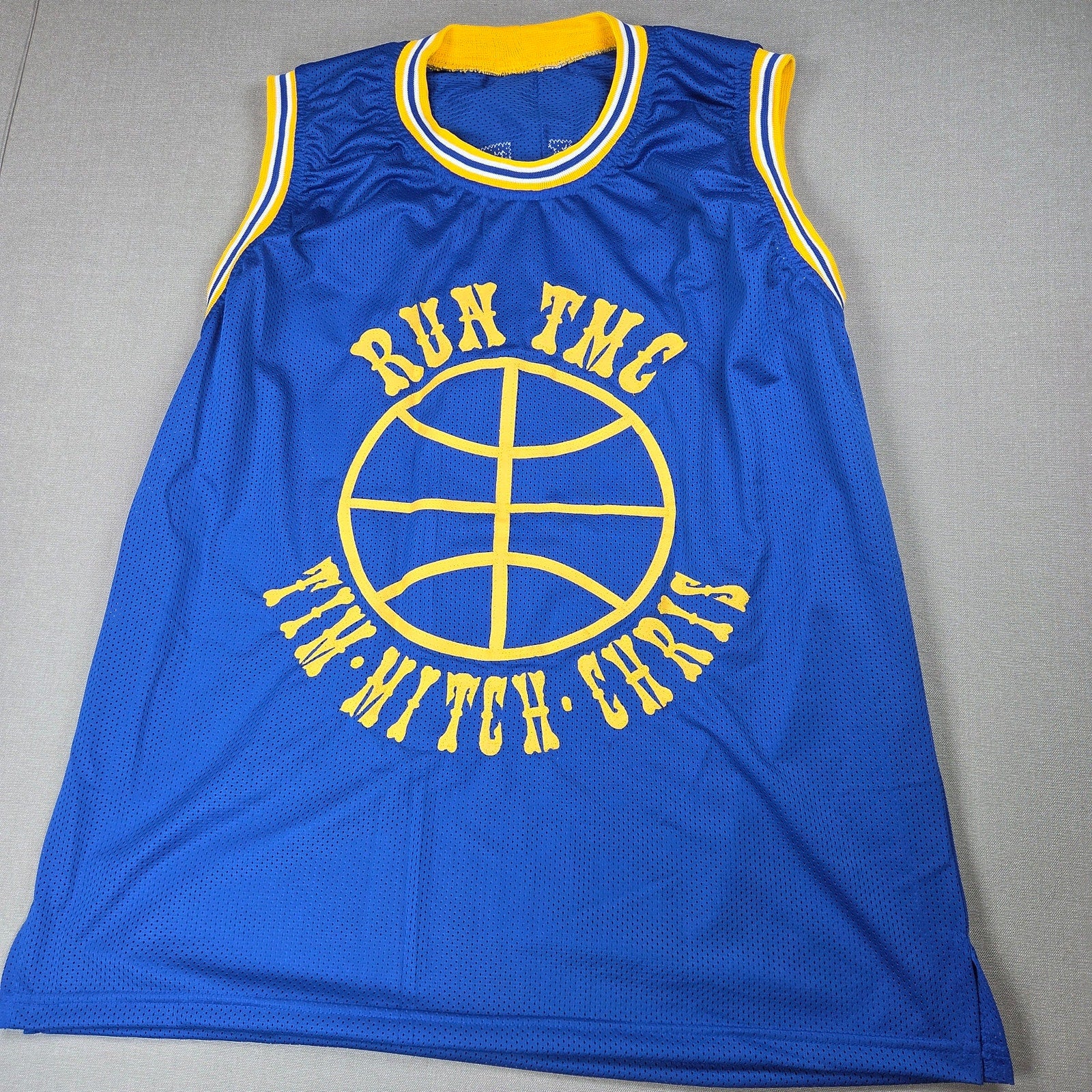 Run TMC Warriors Jersey Signed Mullin Hardaway Richmond BAS Witness HOF Auto