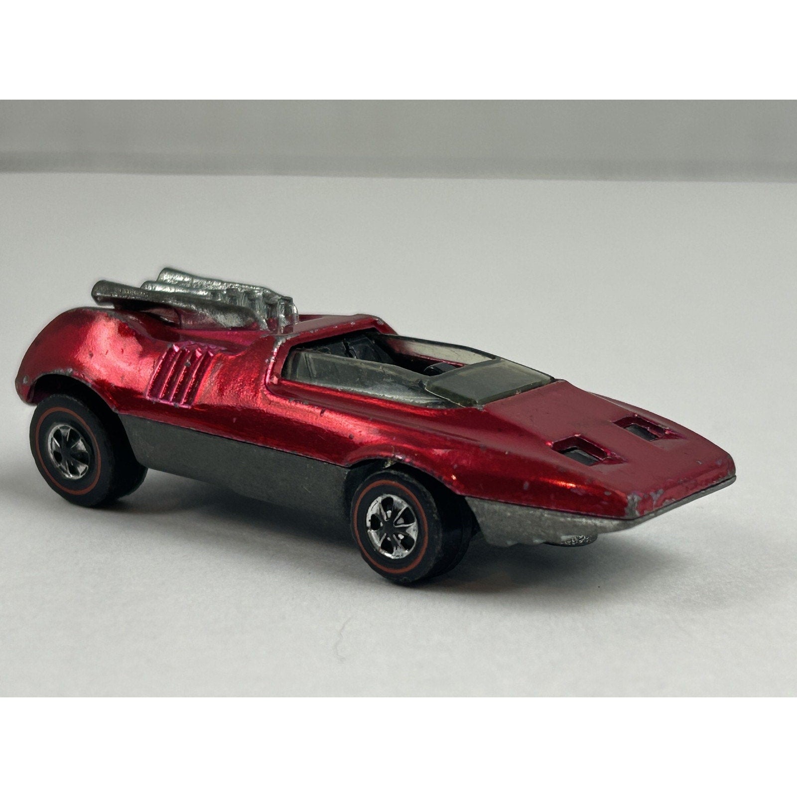 Vintage Hot Wheels Peeping Bomb Redline 1969 Diecast Car Mattel USA Rare Red