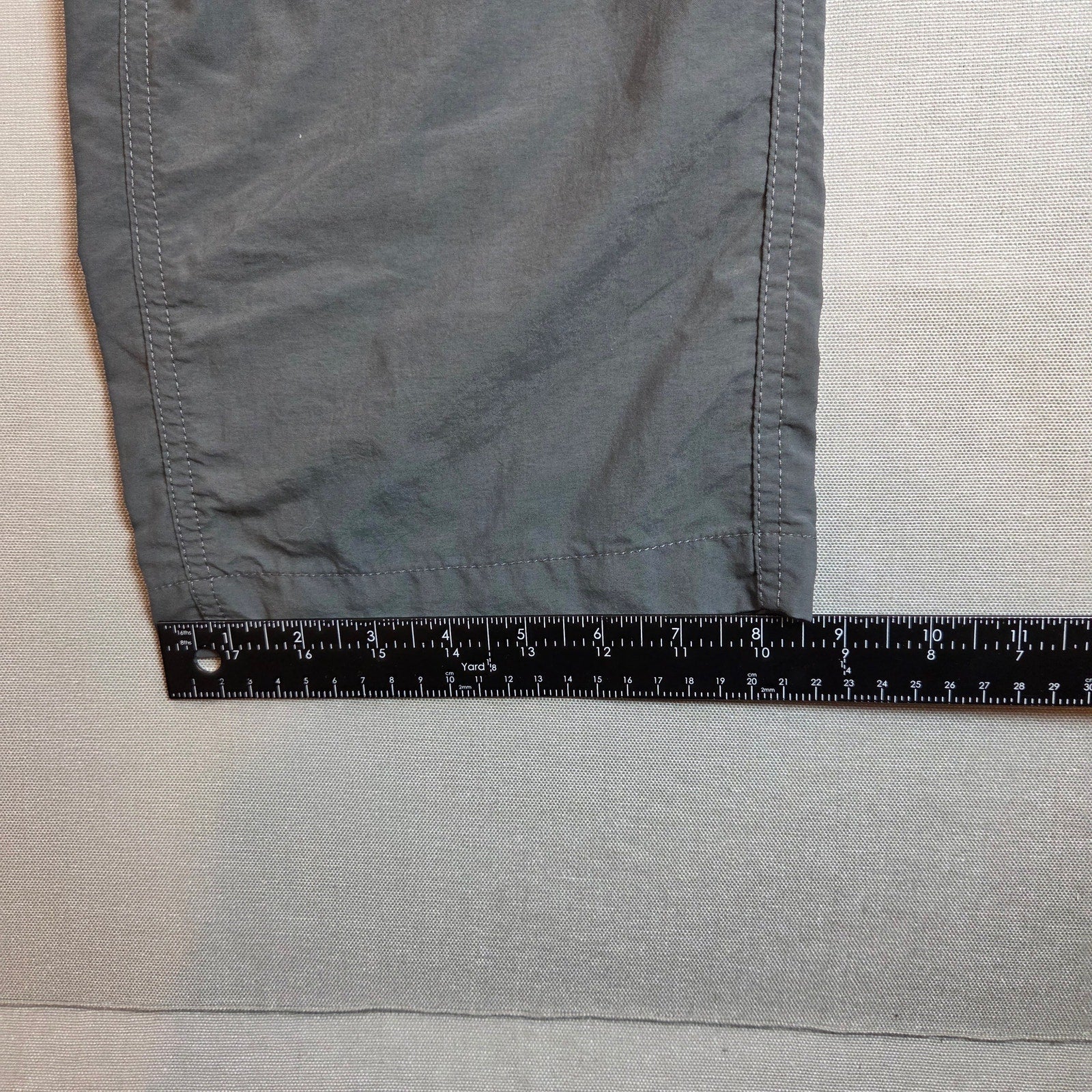 Columbia Omni-Shade Tactel Nylon Hiking Pants Men’s 36x30 Gray UPF Outdoor