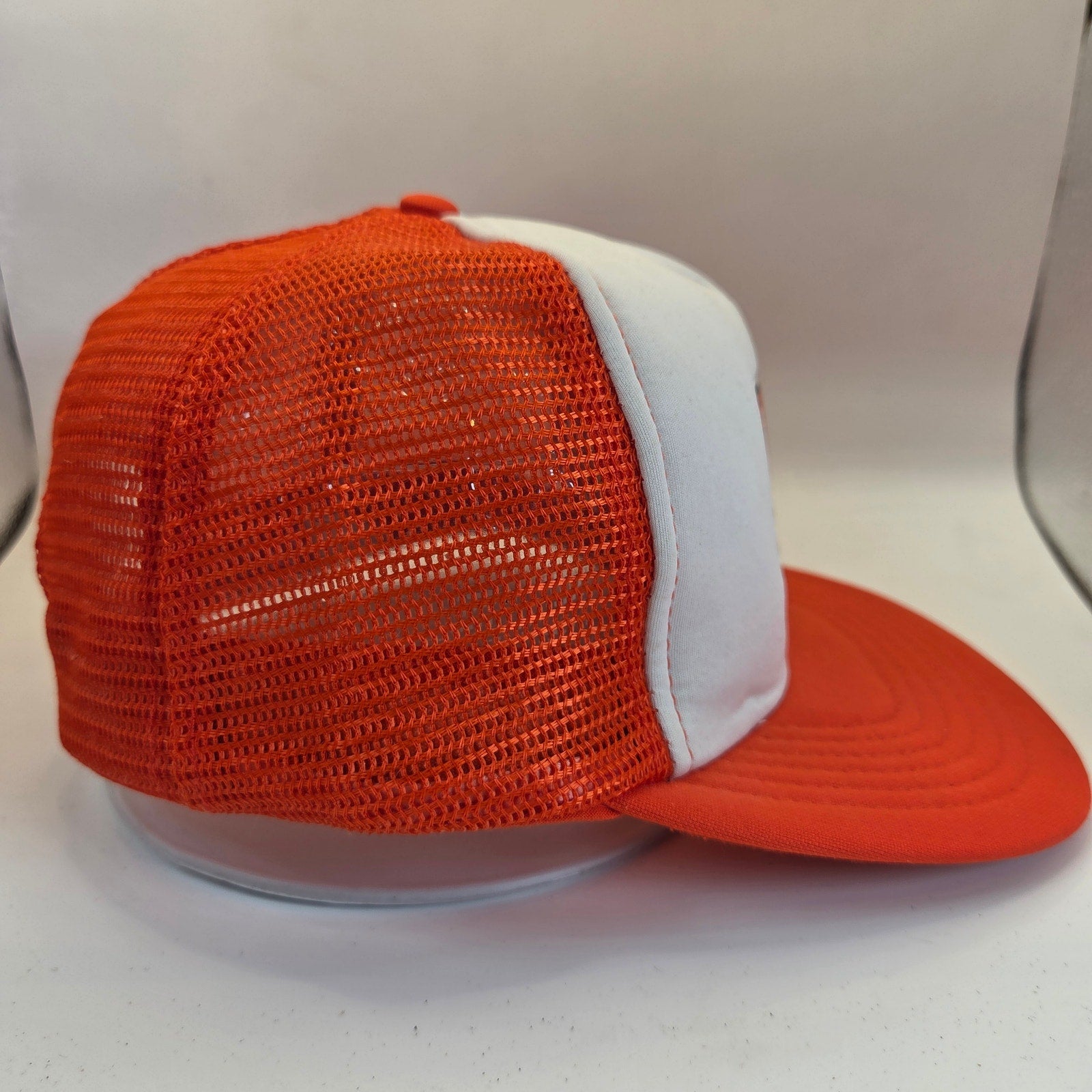 Vintage Trust Worthy Hardware Mesh Snapback Trucker Hat Taiwan Foam Front