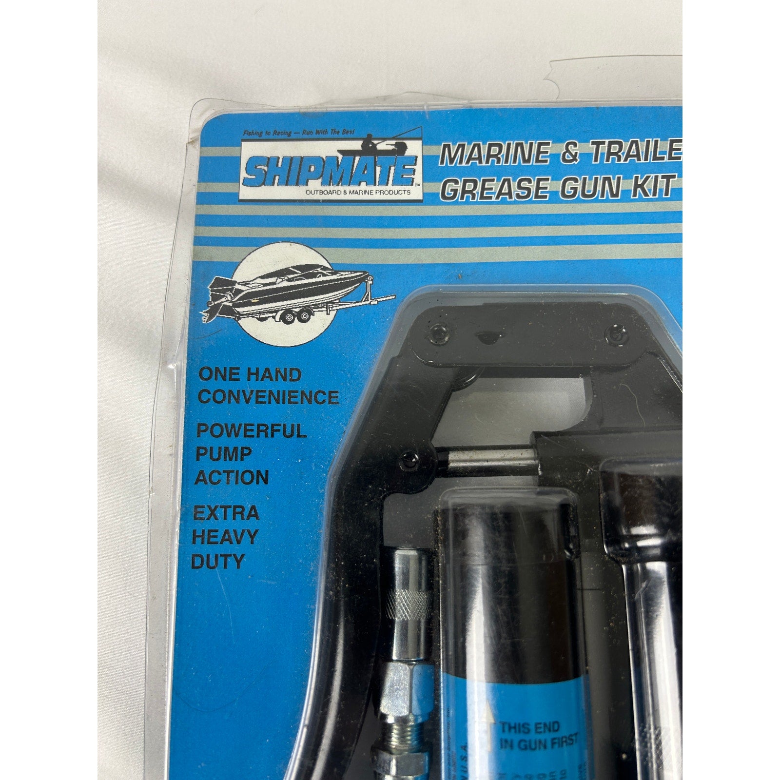 Shipmate Boat Trailer Grease Gun Kit High Speed Wheel Bearing Tool