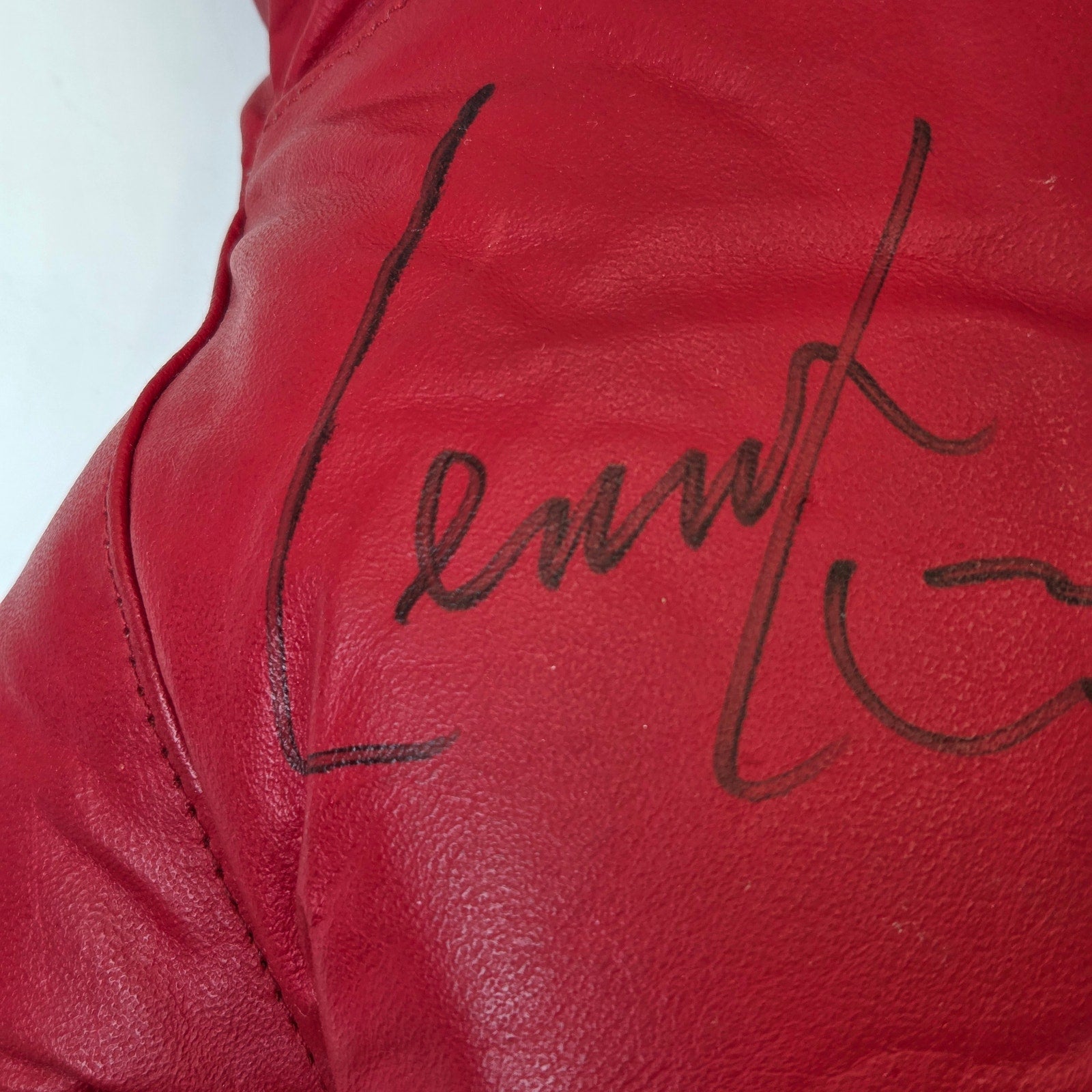 Lennox Lewis Signed Everlast Boxing Glove 2001 JSA COA CK20931 Auto