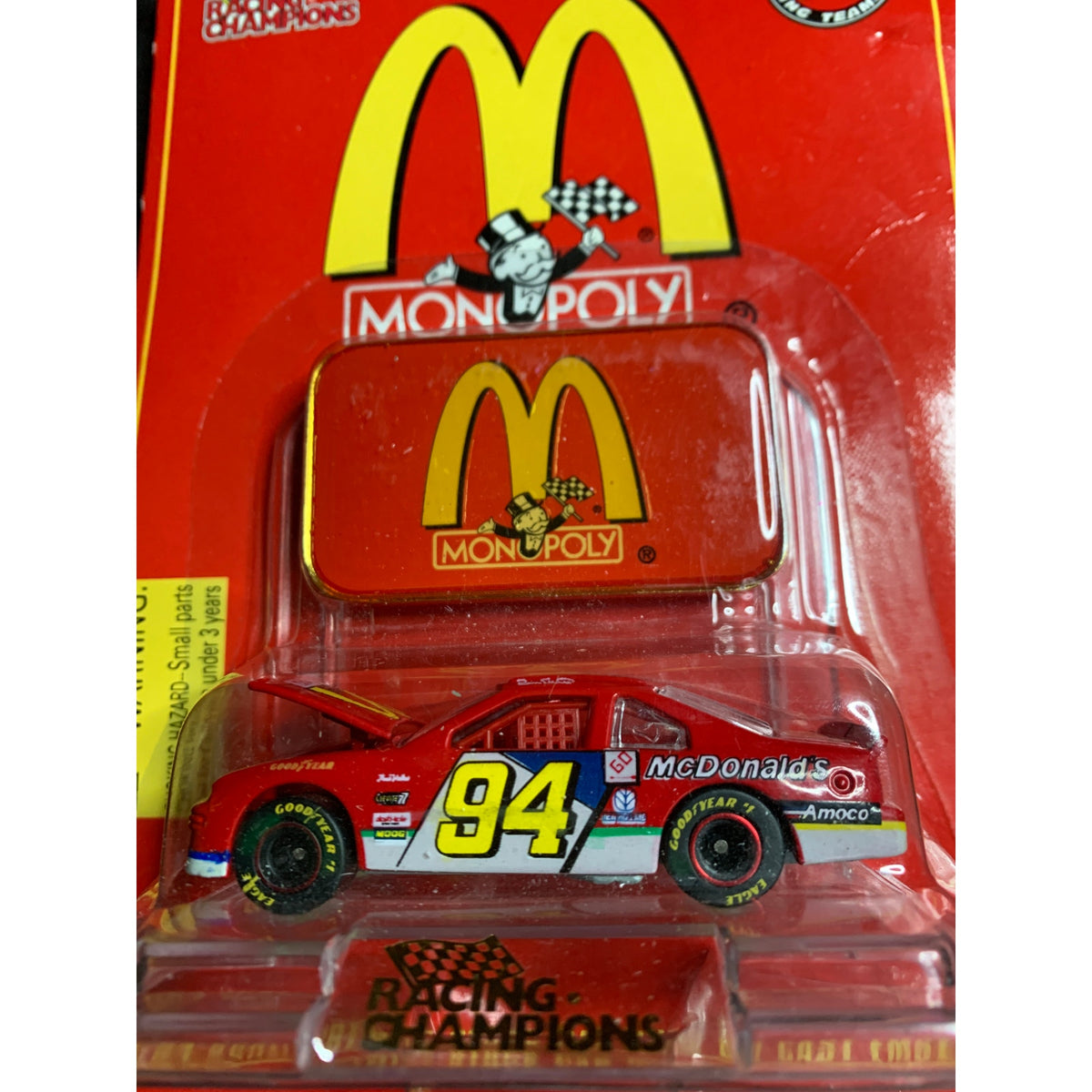 1996 Racing Champions Bill Elliott #94 McDonalds Monopoly 1:64 NASCAR