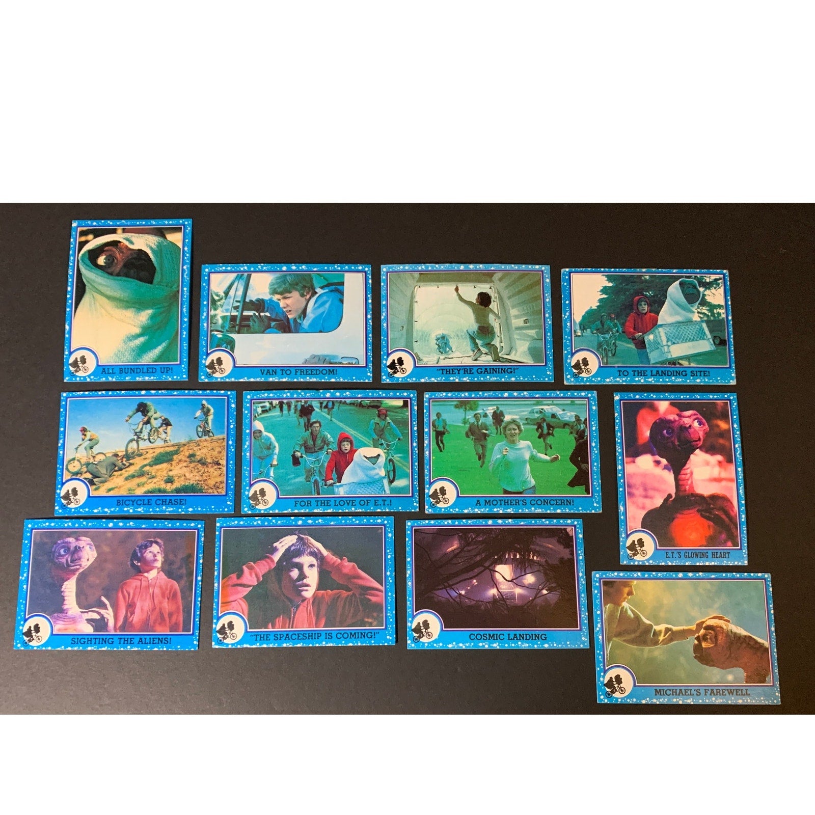 1982 Topps ET The Extra Terrestrial Trading Card Set No Stickers