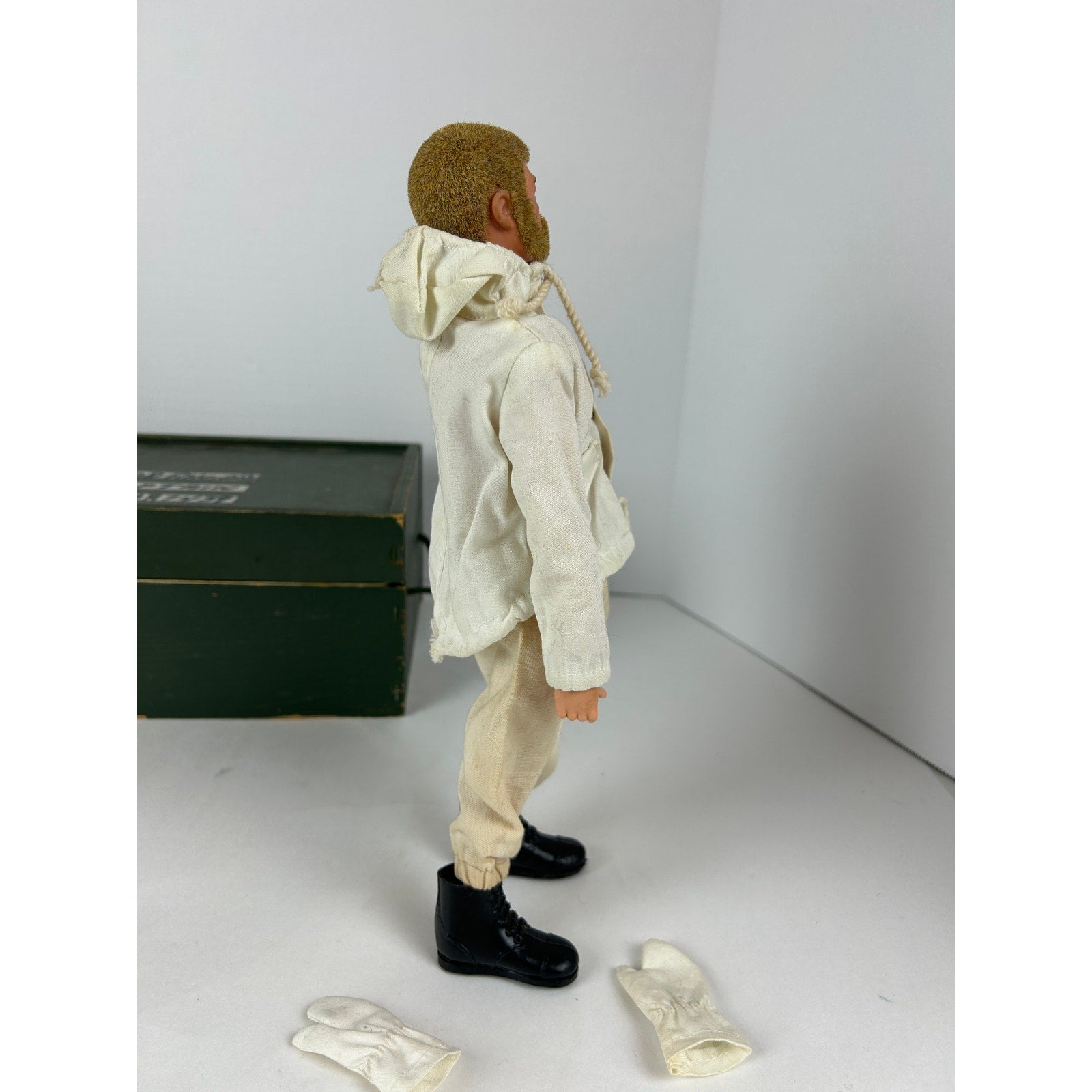 G.I. Joe 1970s Flocked Hair Ski Patrol Complete Set with Footlocker Lot