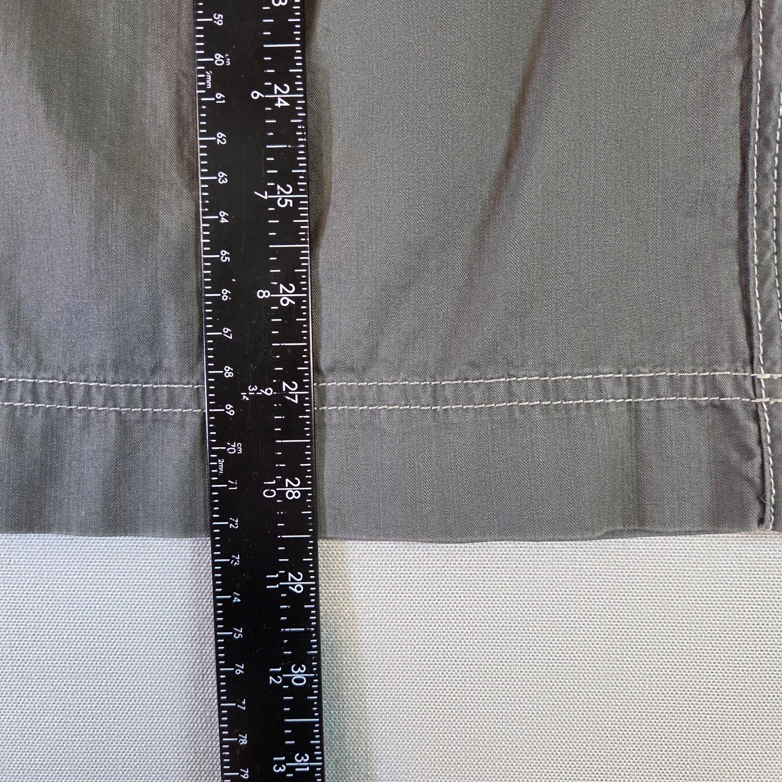 Calvin Klein Full Zip Cotton Jacket Men’s XL Green Lightweight Casual Outerwear