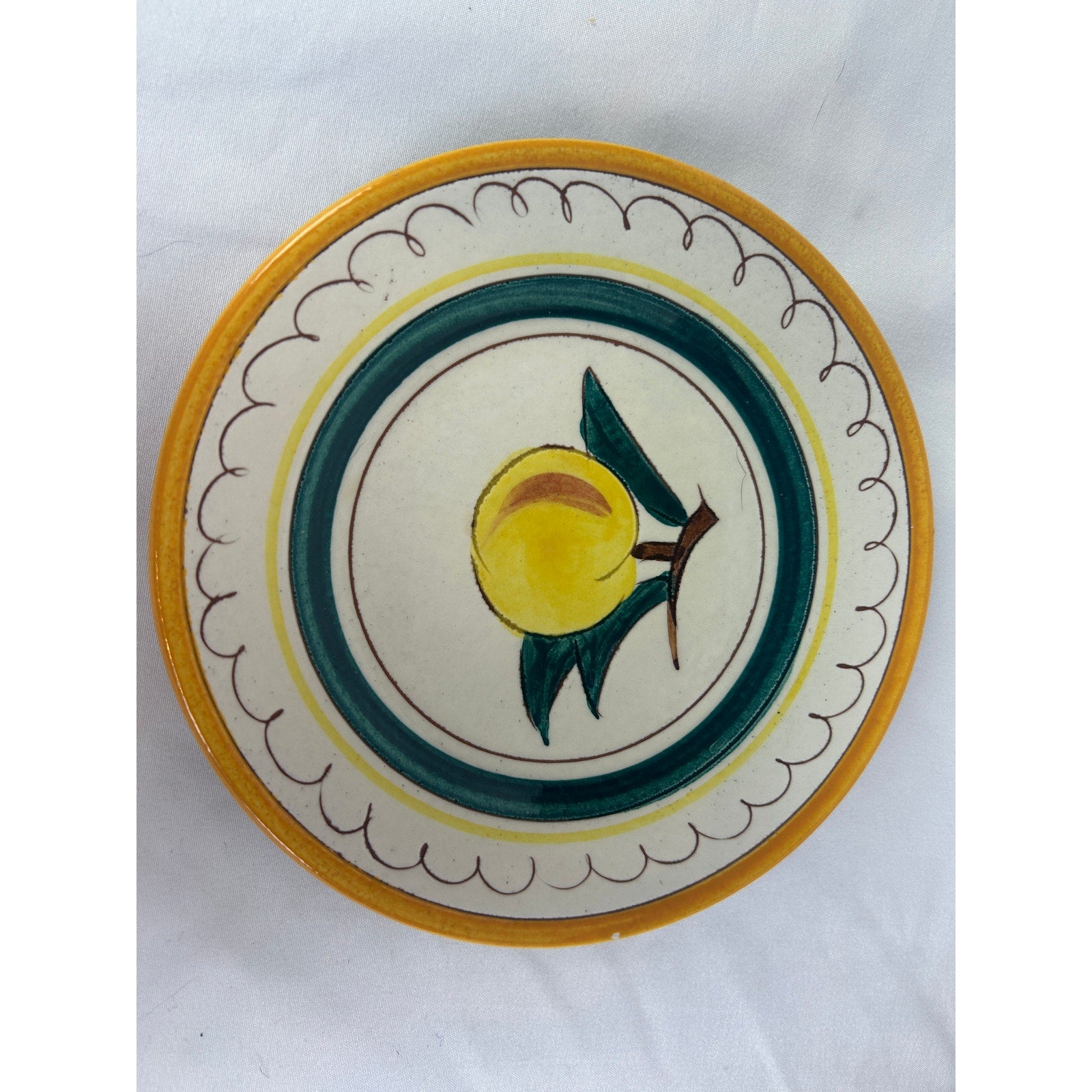 Stangl Pottery Fruit Salad Plates Set of 5 Vintage Trenton NJ