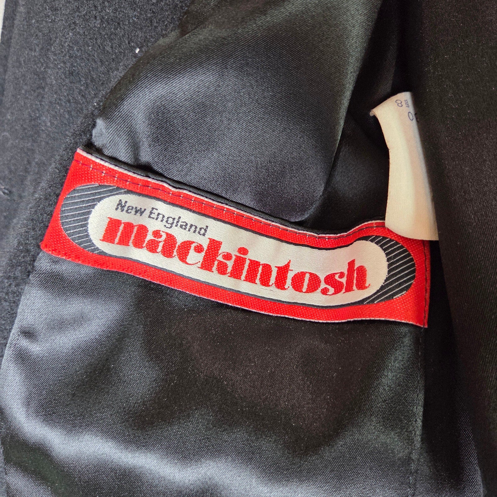 Mackintosh Vintage Wool Jacket Womens 8 USA Made Union ILGWU