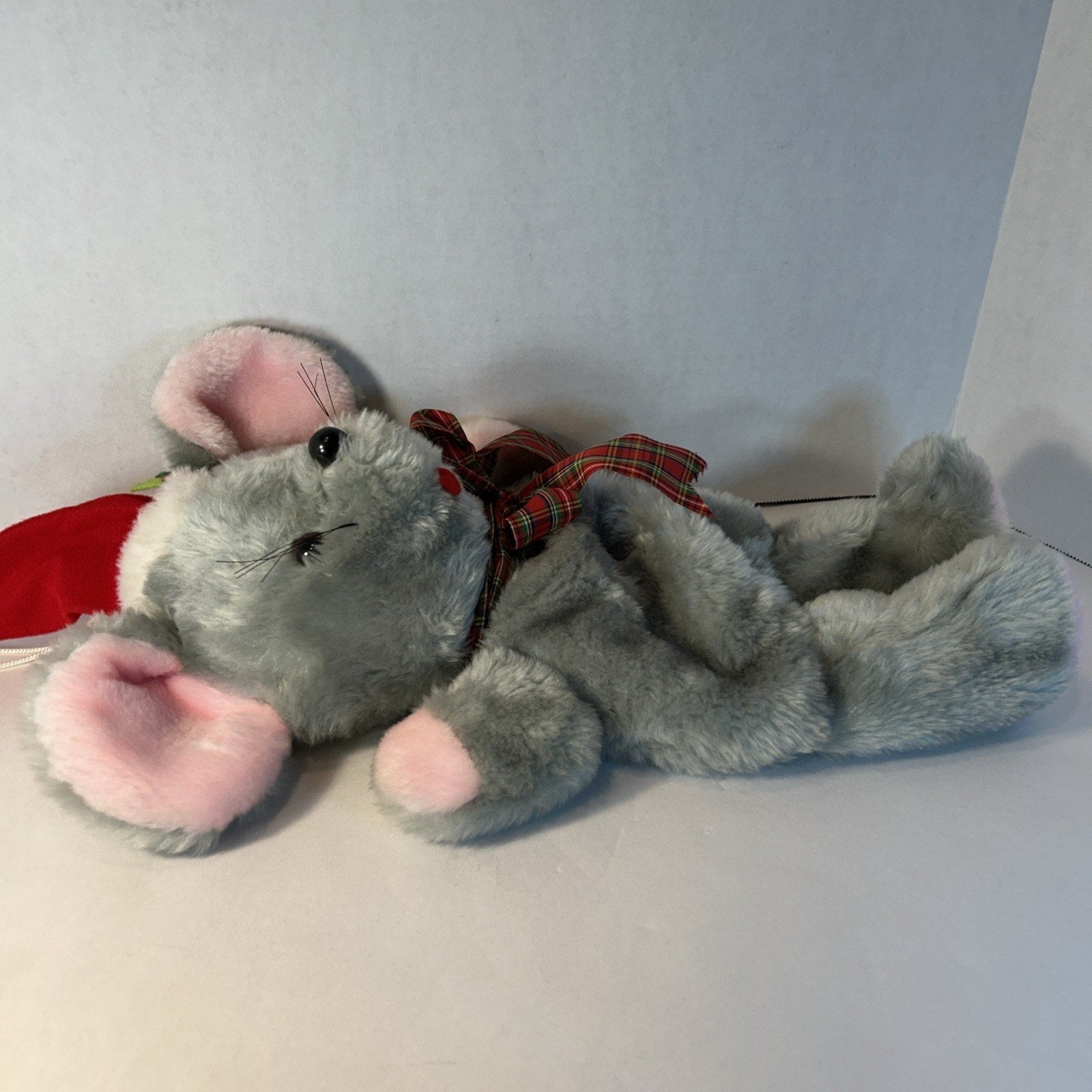 Christmas Plush Mouse Lot of Four