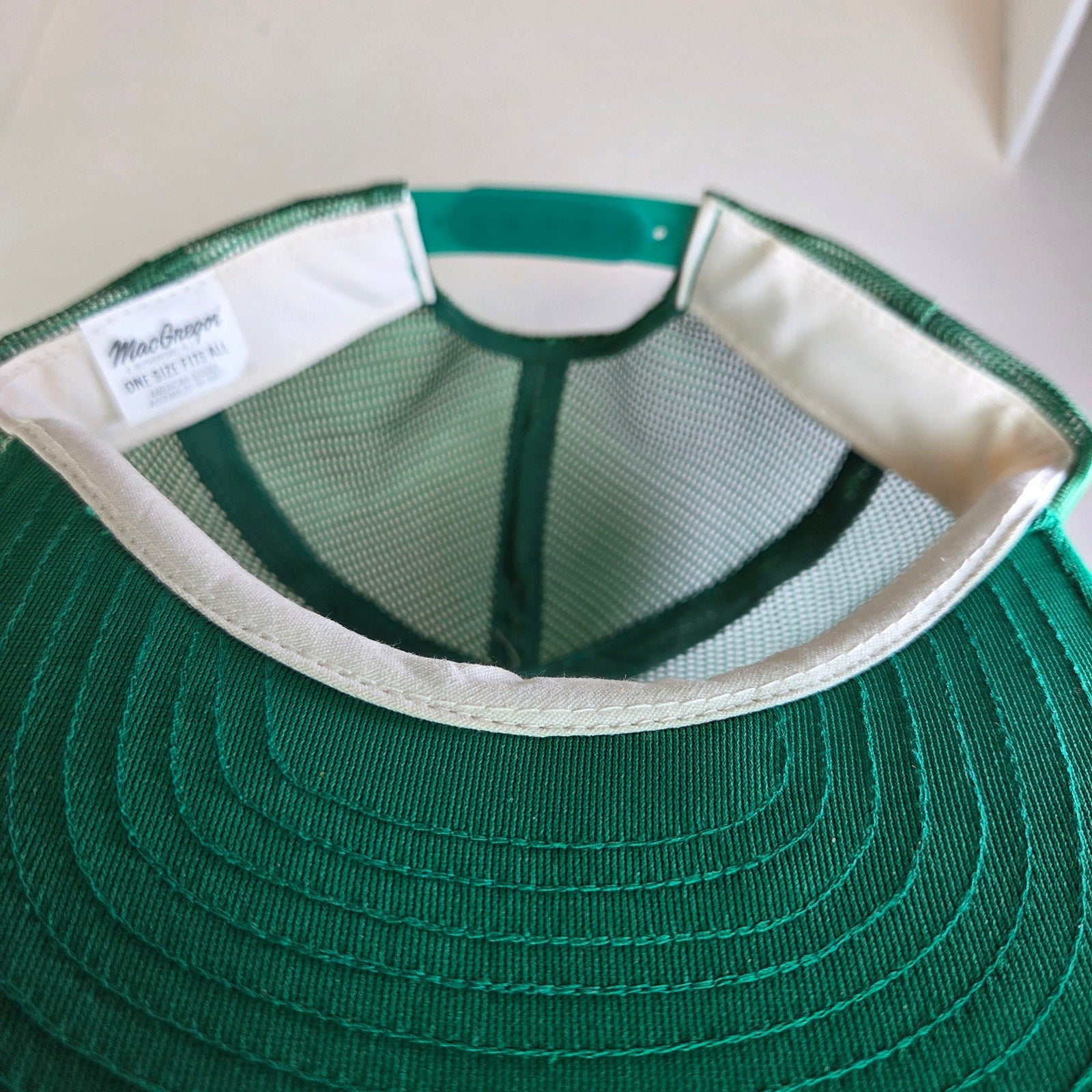 Vintage MacGregor Trucker Hat The Cricket Rock Creek MN Snapback Cap