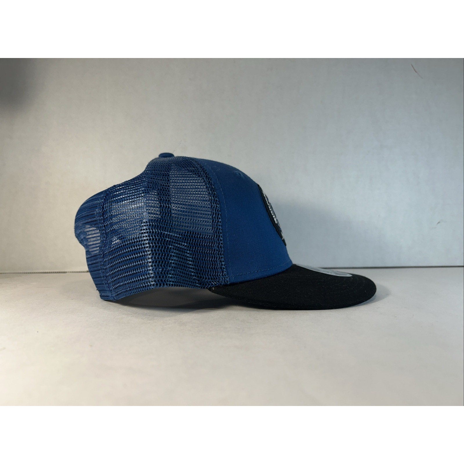 Minnesota Timberwolves Blue with Black Bill New Era Mesh Snapback Adjustable Cap