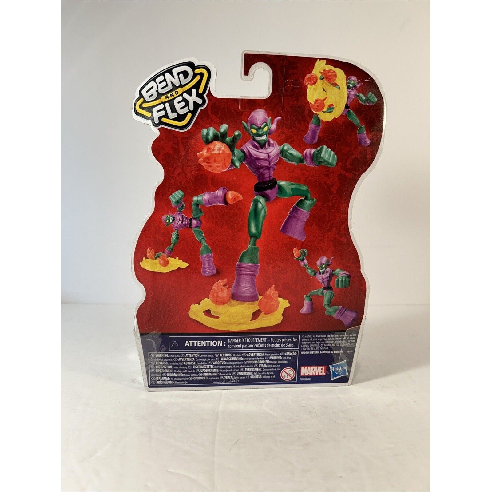 Hasbro Marvel Spider-Man Bend and Flex - Green Goblin 6in. Action Figure (E8973)