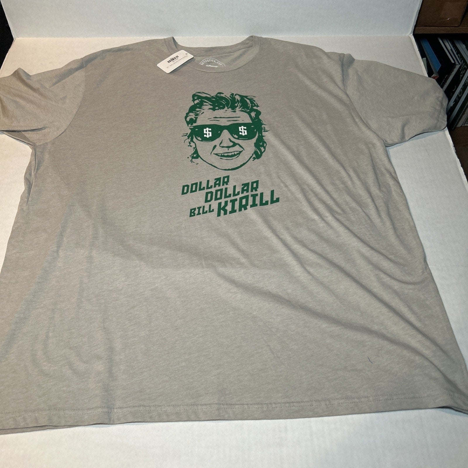 Minnesota Wild "Dollar Dollar Bill Kirill" #97 Kaprizov 3XL T-Shirts Sotastick