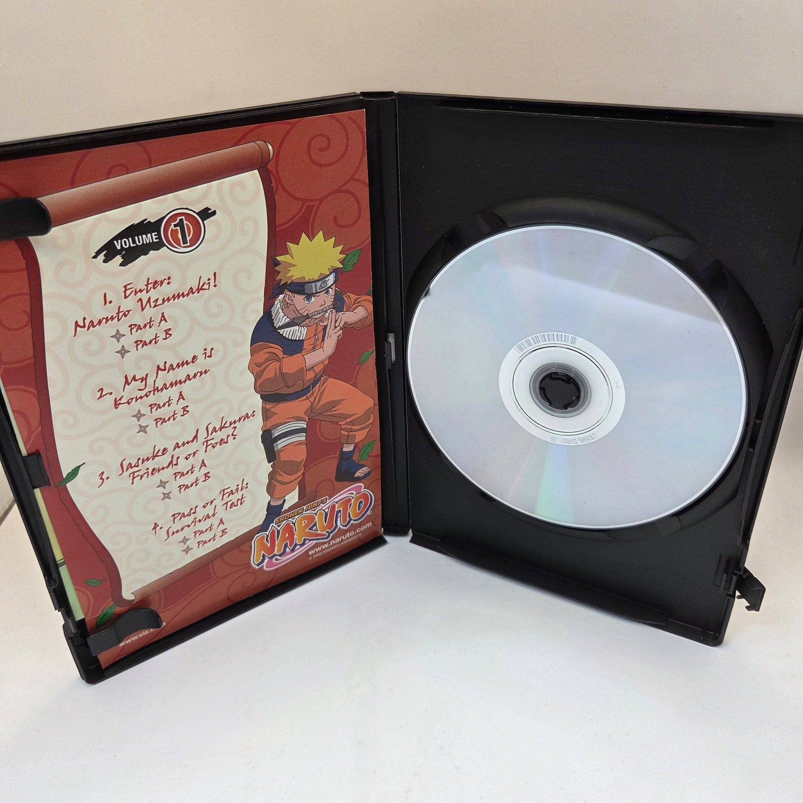 Naruto DVD Lot Enter Naruto Vol 1 Movie Ninja Clash Land of Snow Poster