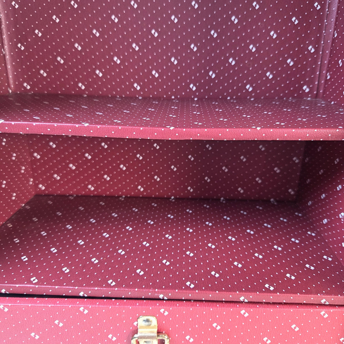 Vintage Pleasant Company American Girl Samantha Steamer Trunk Wardrobe 1980s