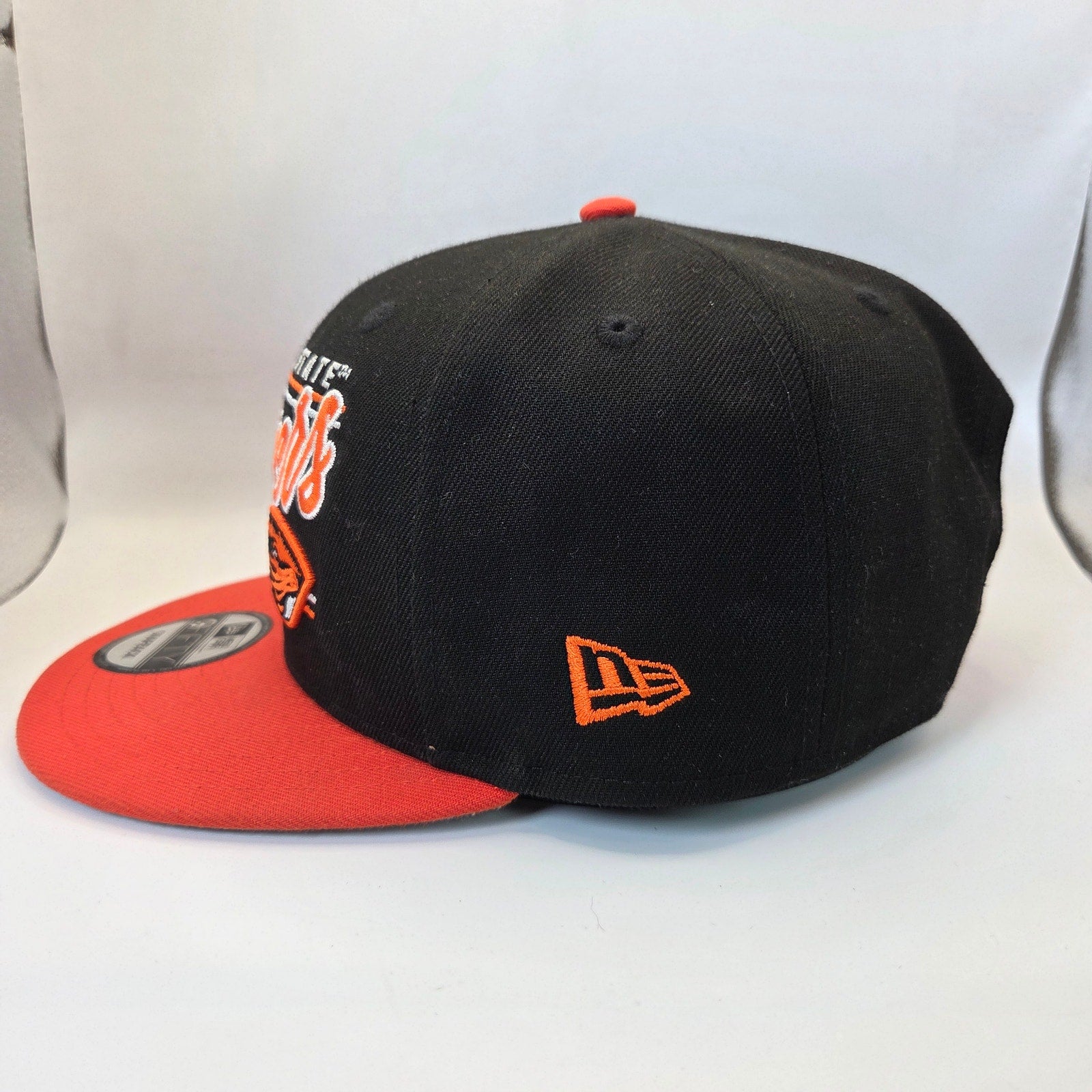 New Era Oregon State Beavers 9FIFTY Snapback Hat Black Orange OSFM