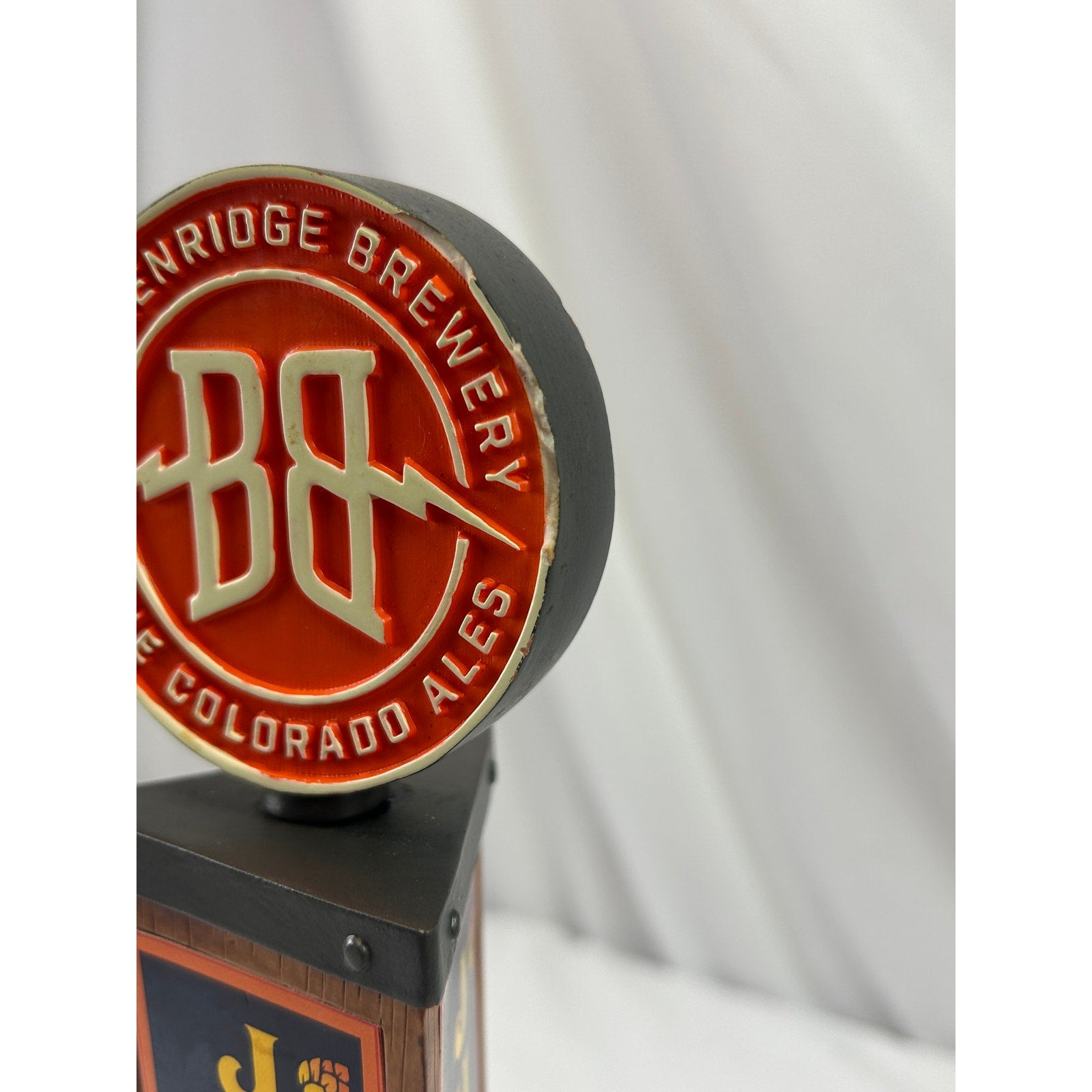 Breckenridge Brewery Juice Drop Hazy IPA Beer Tap Handle 12 Inch Colorado