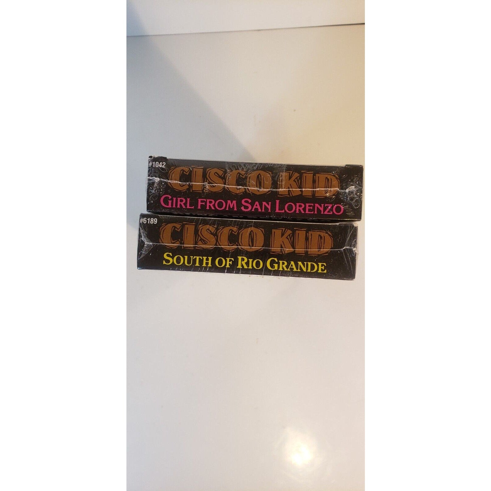 Cisco Kid VHS New Lot of 2 - South of Rio Grande/Girl From San Lorenzo