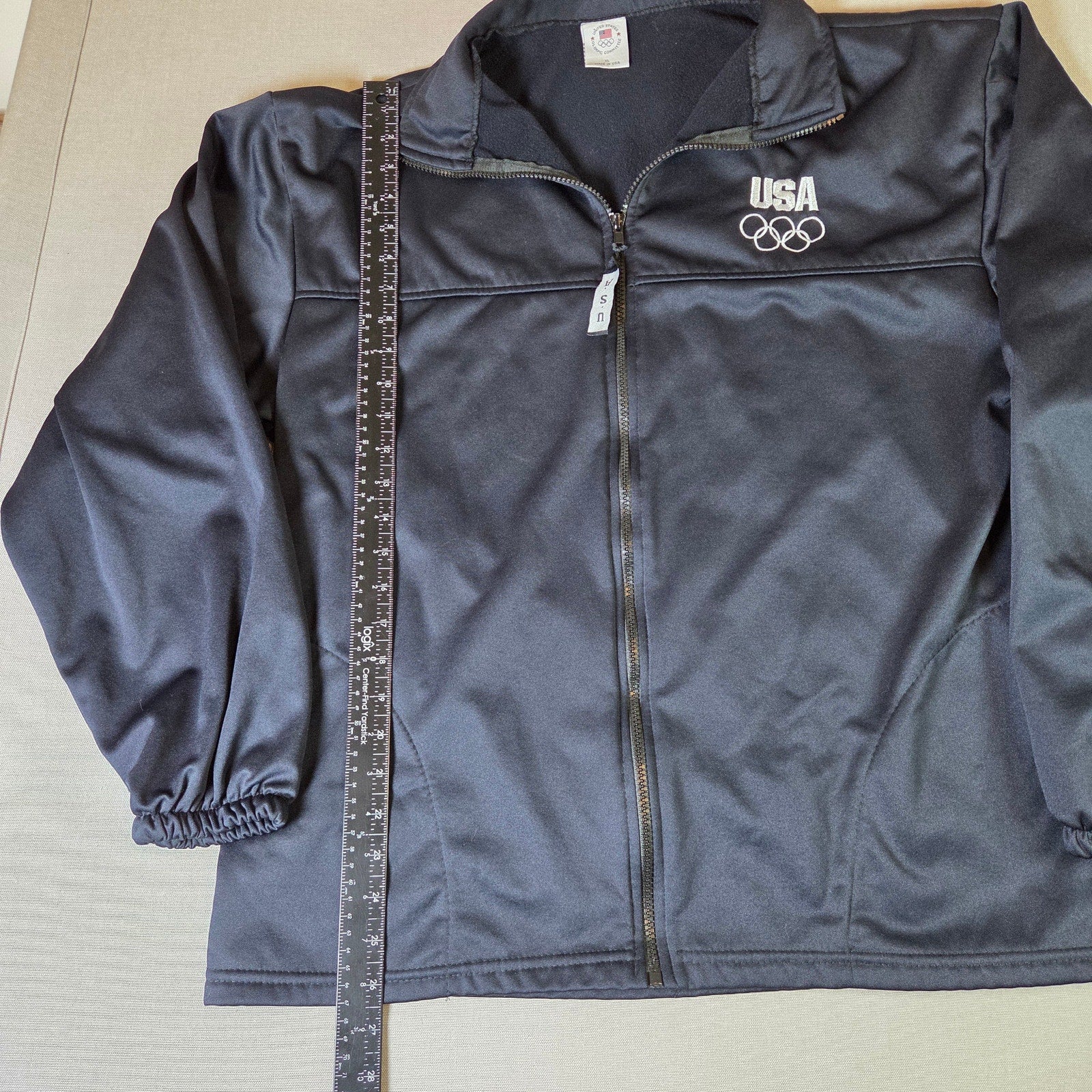 United States Olympic Committee USA Zip Jacket XL Made in USA