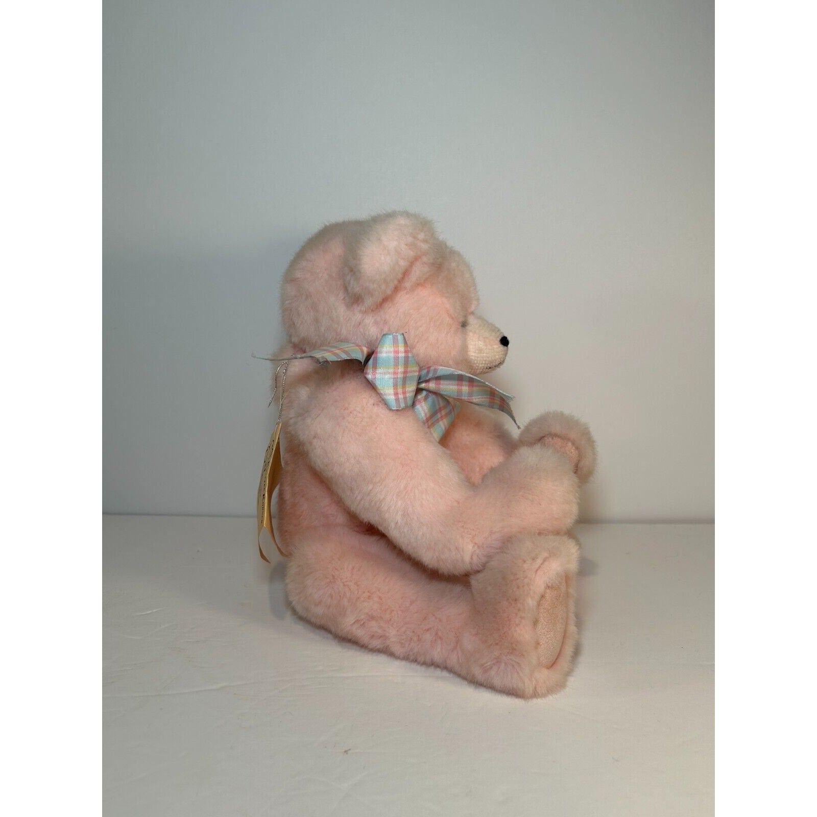 Vintage 1987 Kritter Korners Jolene Bear Reanee Gladden Pink Plush
