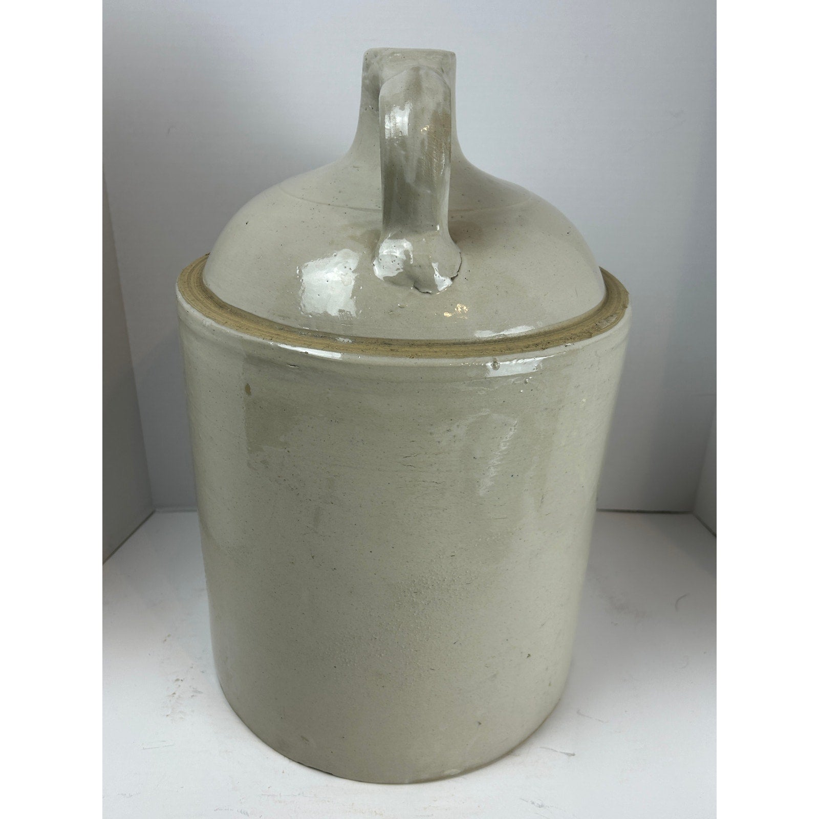 Red Wing Union Stoneware 5-Gallon Jug with Red Wing and Cobalt “5” Mark