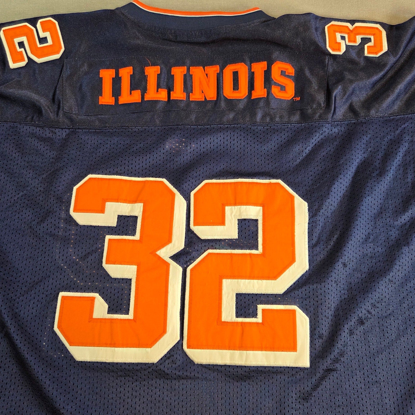Colosseum Fighting Illini Jersey #32 XXL Vintage Chief Illiniwek Korea