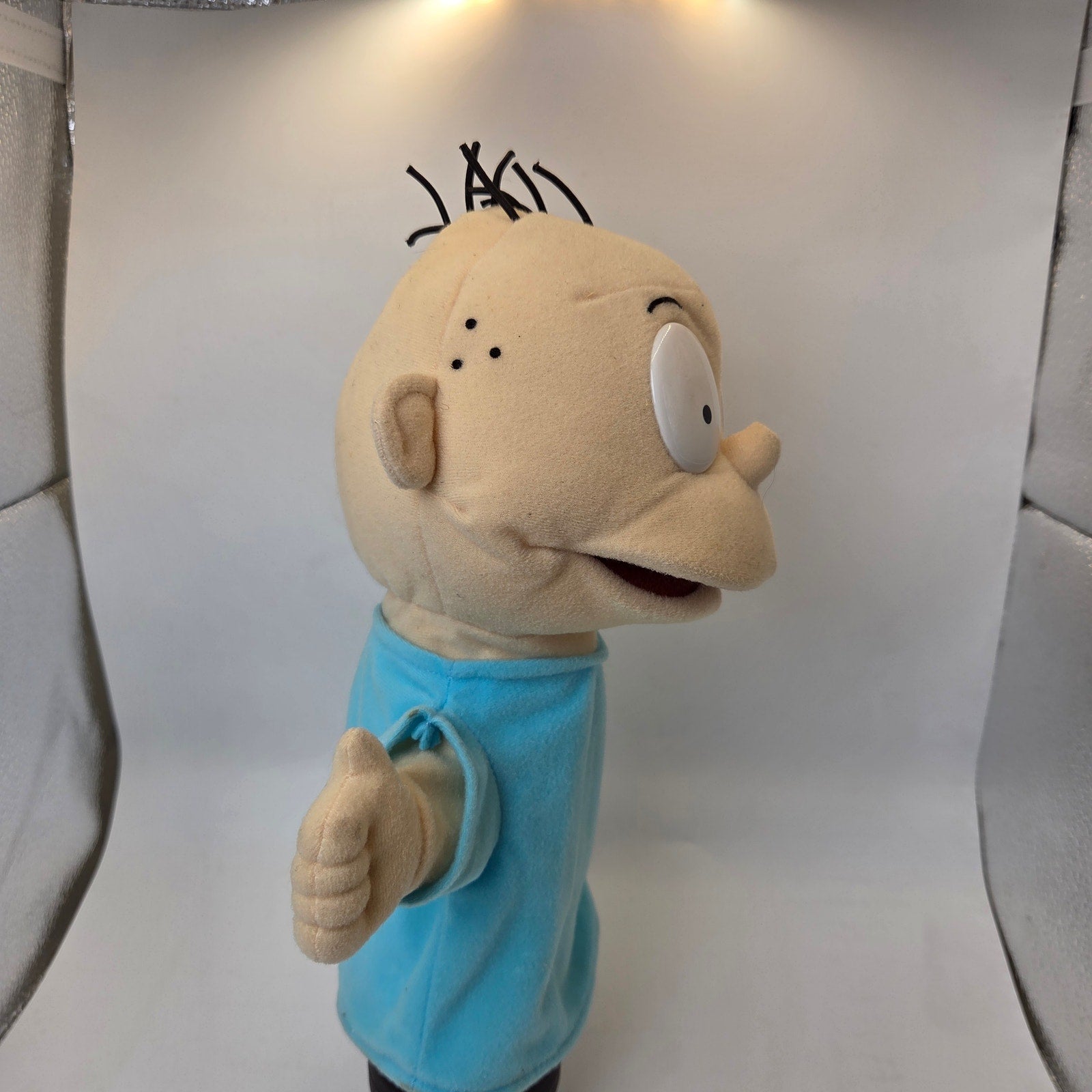 Rugrats Hand Puppet Lot Tommy Chuckie Angelica 1998 Mattel Viacom Vintage
