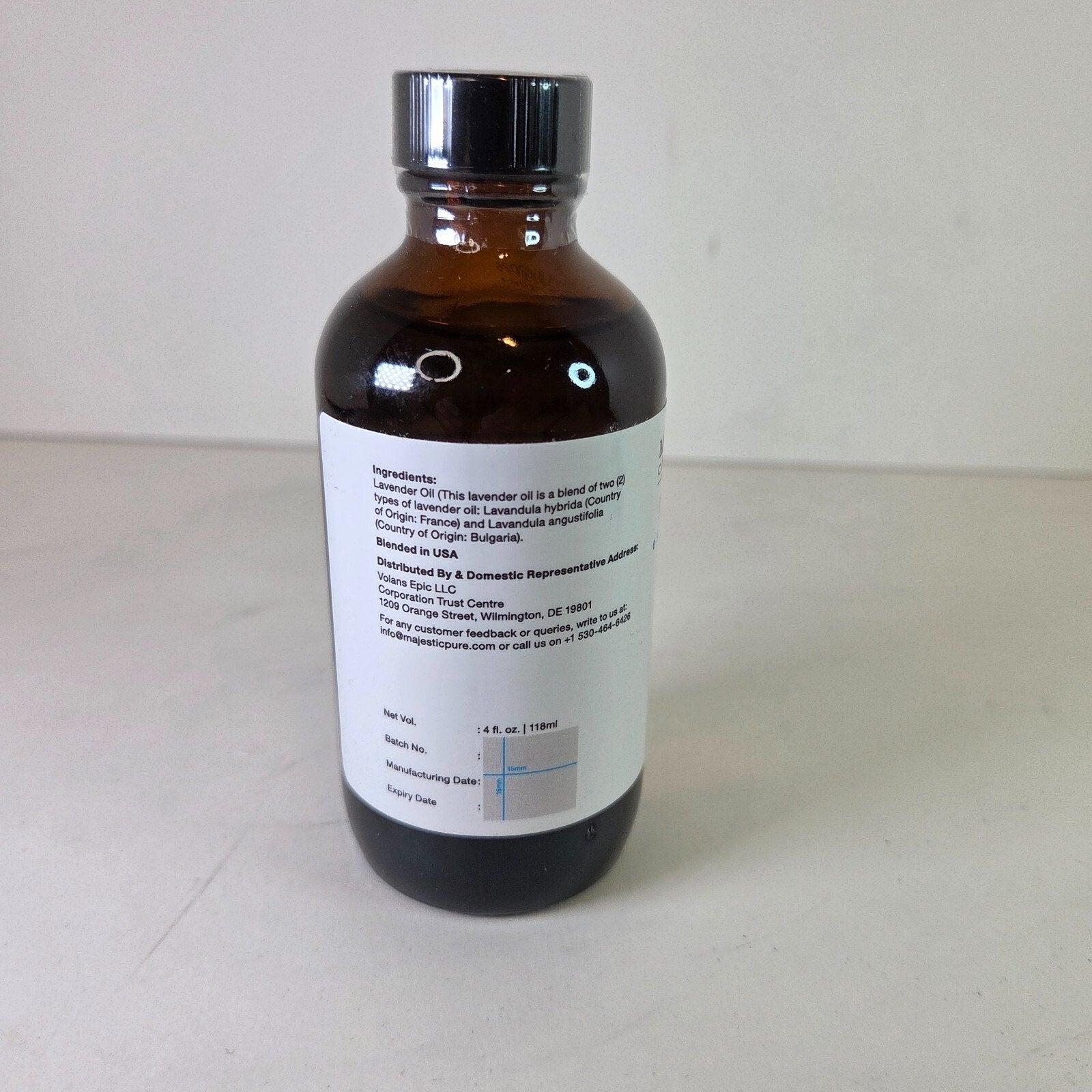 Majestic Pure Lavender Essential Oil 4 fl. oz. Premium Grade