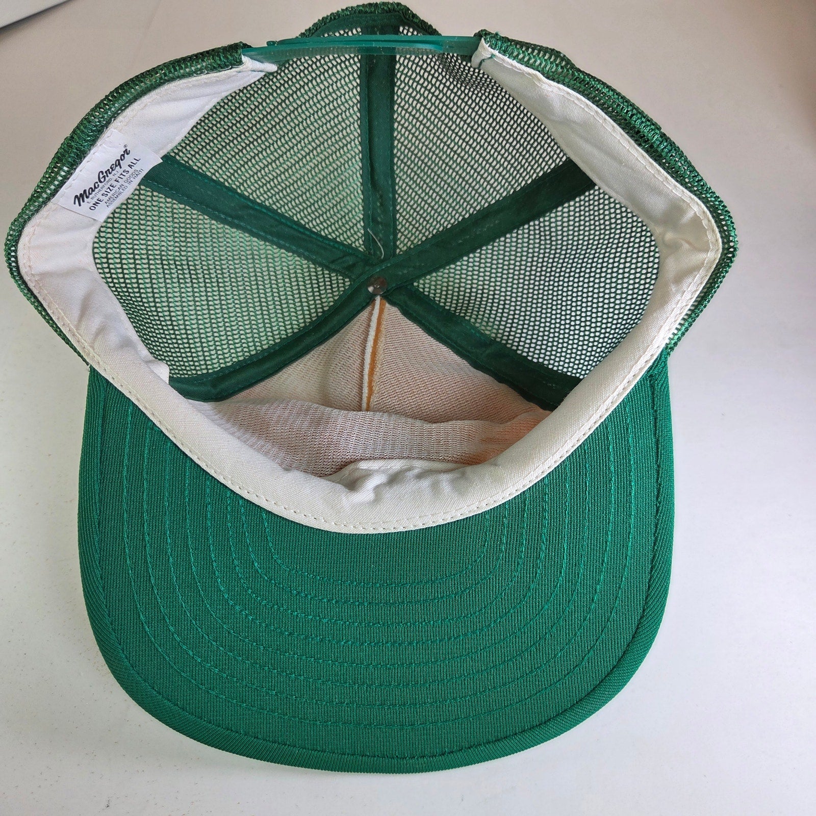 Vintage MacGregor Trucker Hat The Cricket Rock Creek MN Snapback Cap