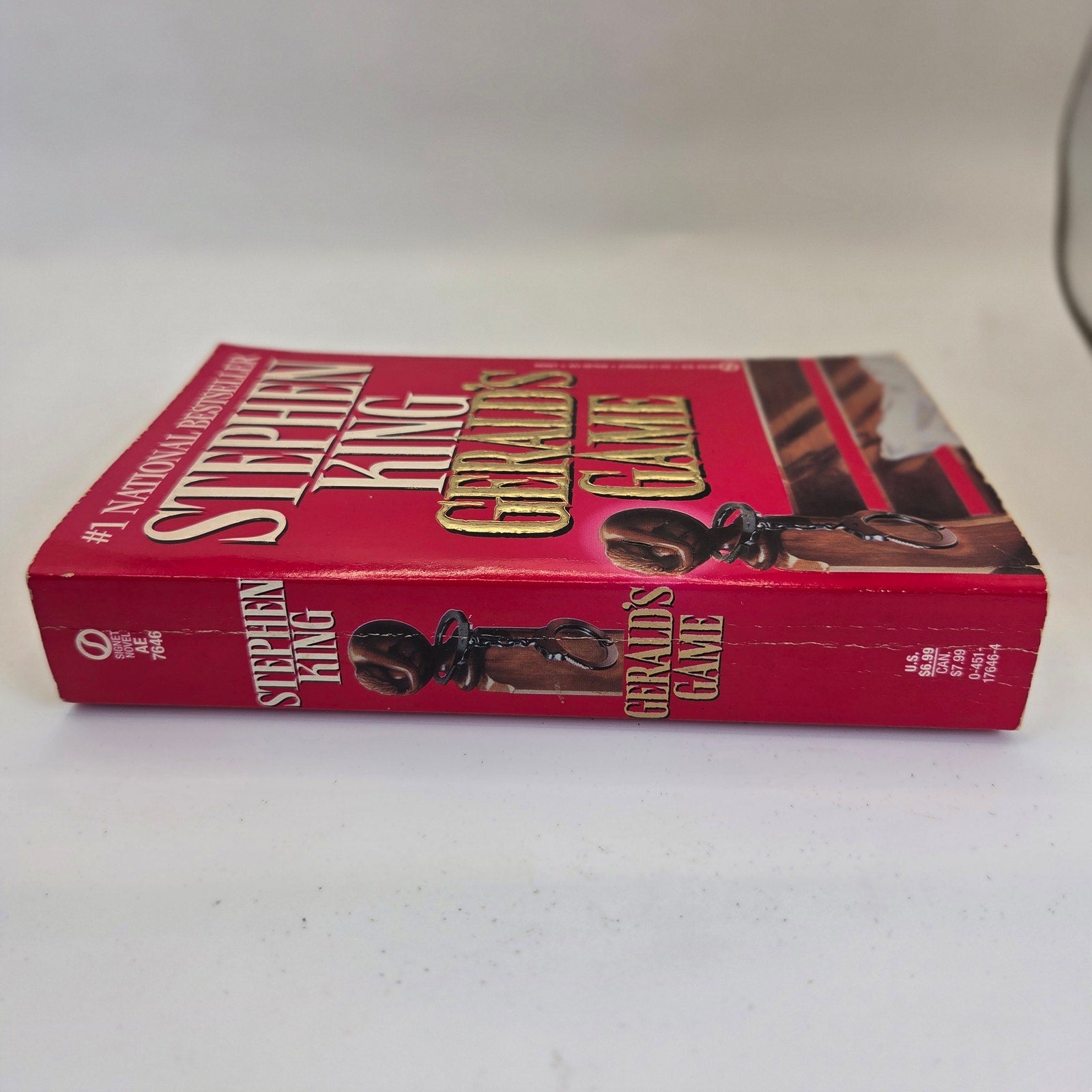 Stephen King Gerald's Game 1993 First Signet Printing Vintage Horror Paperback