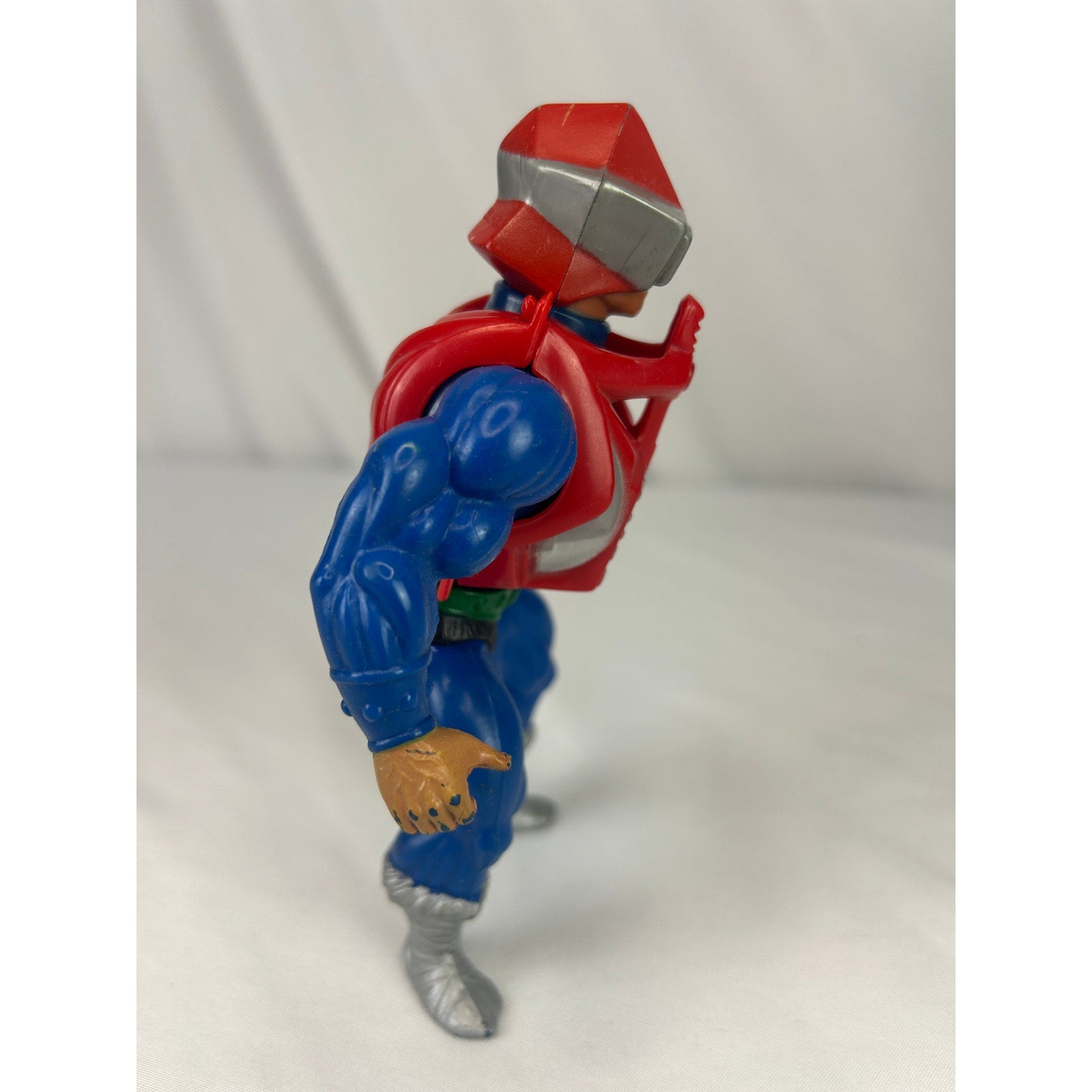 Vintage MOTU Mekaneck Figure w Original Armor Mattel 1983 He-Man