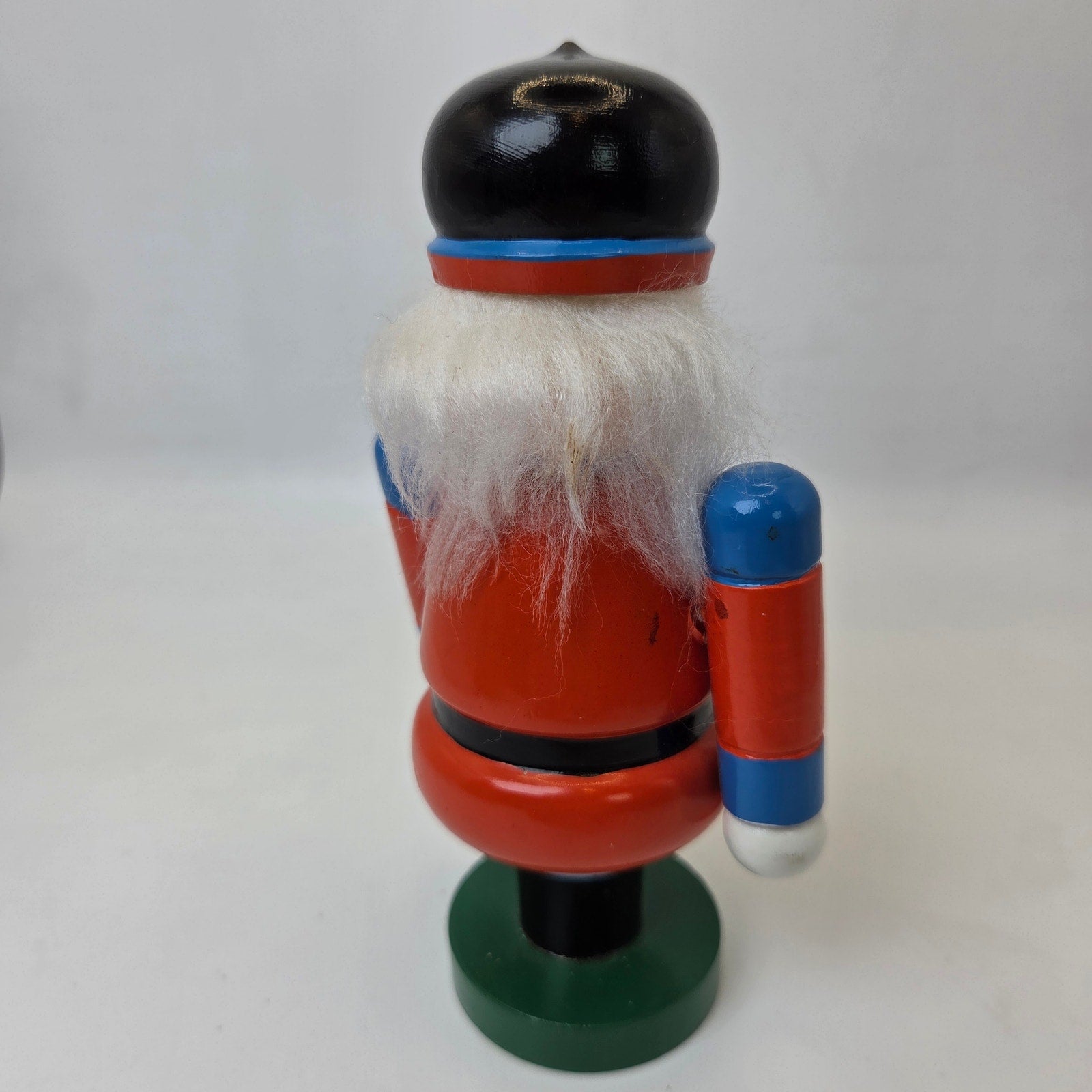 Vintage German Räucherfigur Wooden Incense Smoker Soldier with Pipe 6"