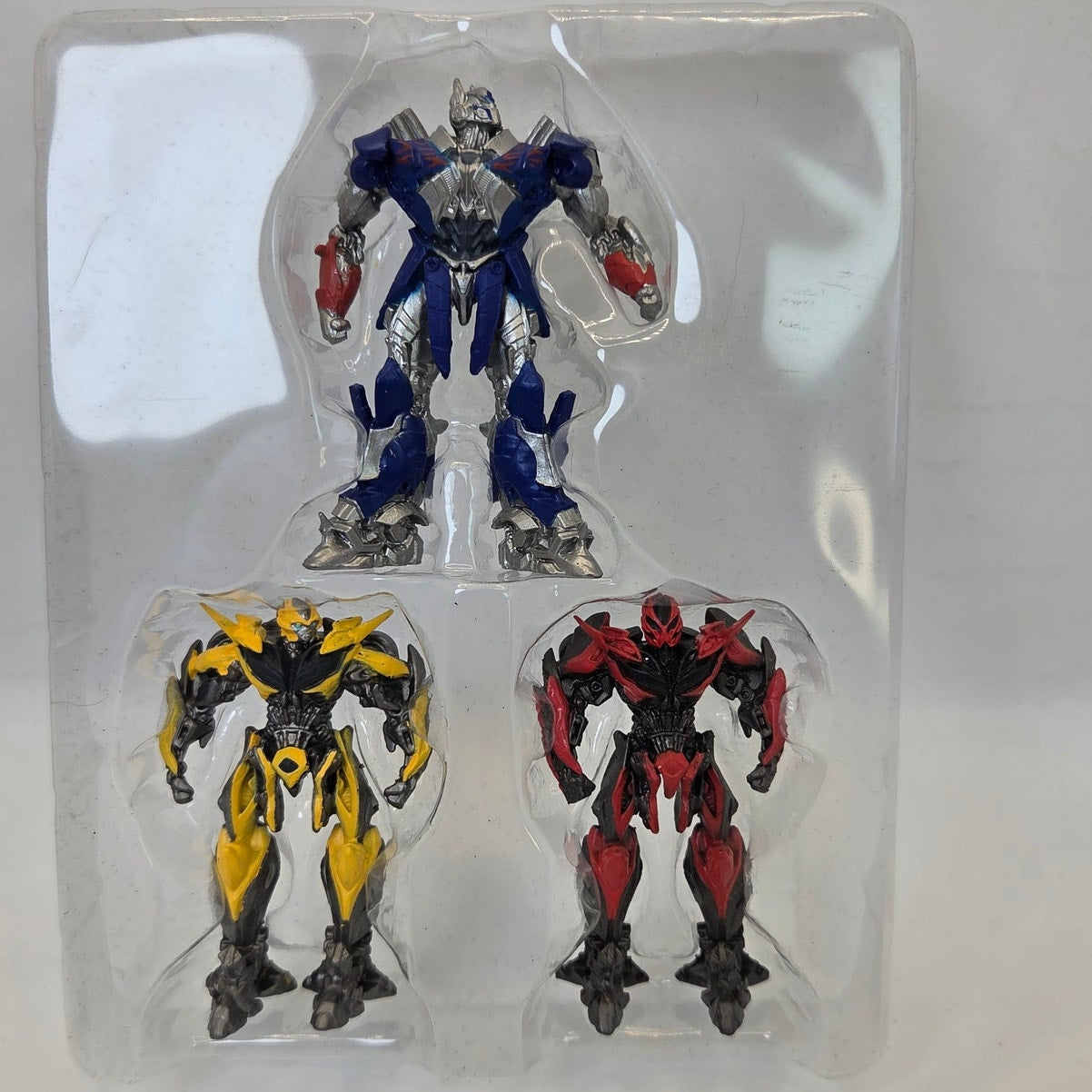 Transformers AOE Micro Figures 3 Pack Optimus Bumblebee Stinger Hasbro 2014